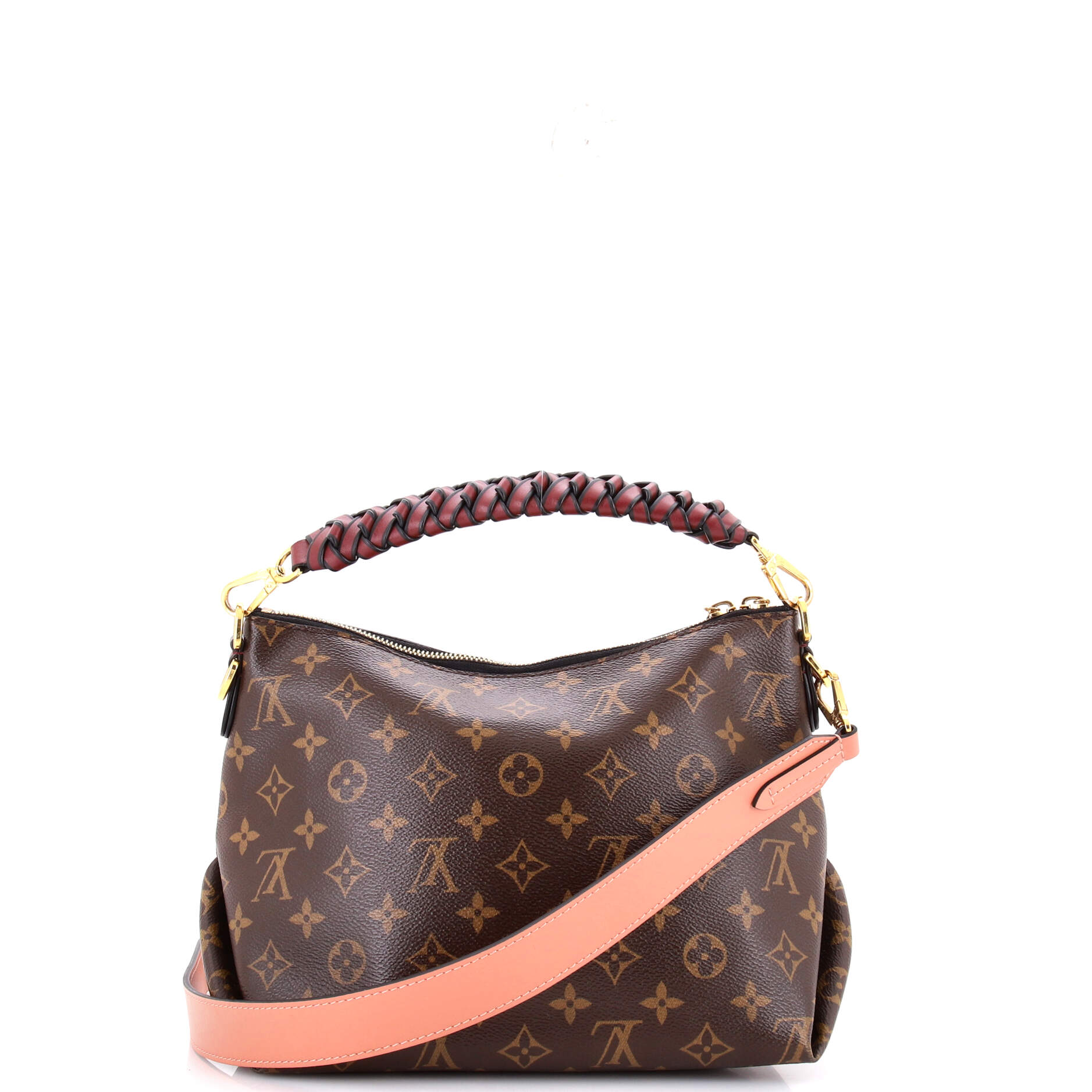 Braided Handle Beaubourg Hobo Monogram Canvas Mini