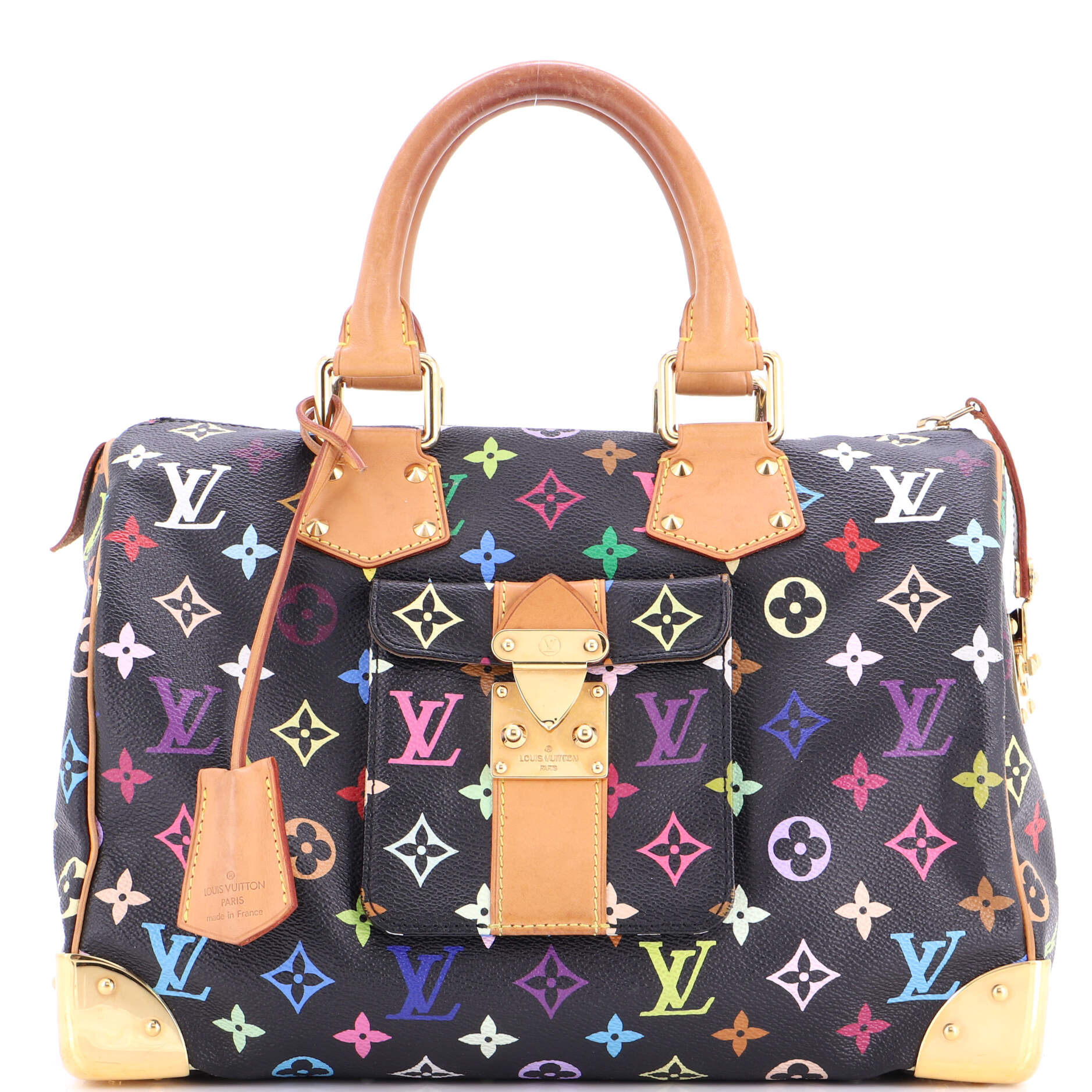 Speedy Handbag Monogram Multicolor 30