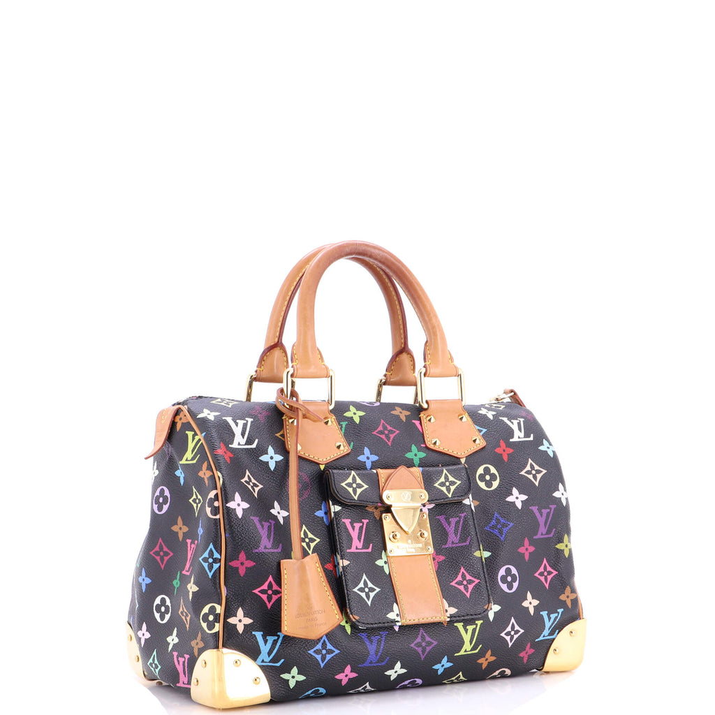 Speedy Handbag Monogram Multicolor 30