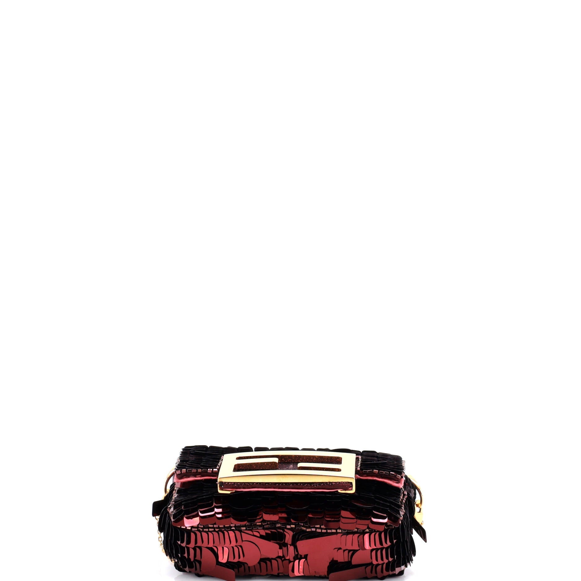 Chain Baguette Charm Bag Sequins Nano