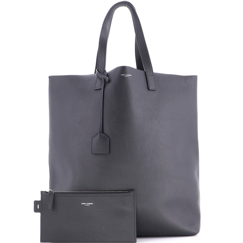 Shopper Tote Leather Tall