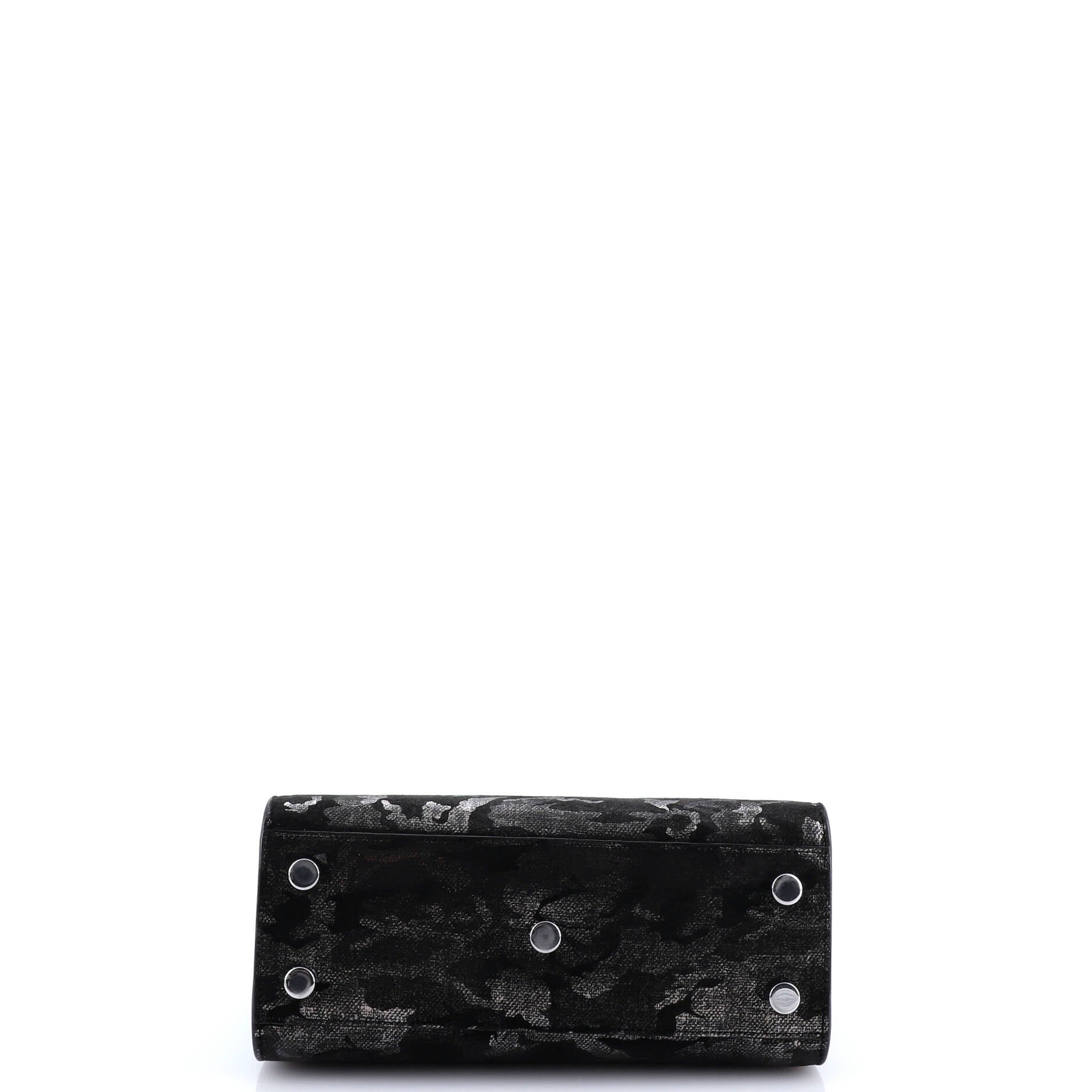 Sac de Jour NM Bag Printed Suede and Leather Nano