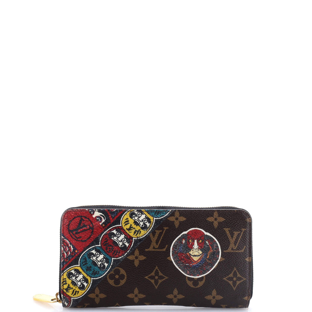 Zippy Wallet Limited Edition Kabuki Monogram Canvas