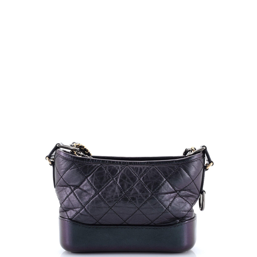 Gabrielle Hobo Quilted Aged Calfskin Small