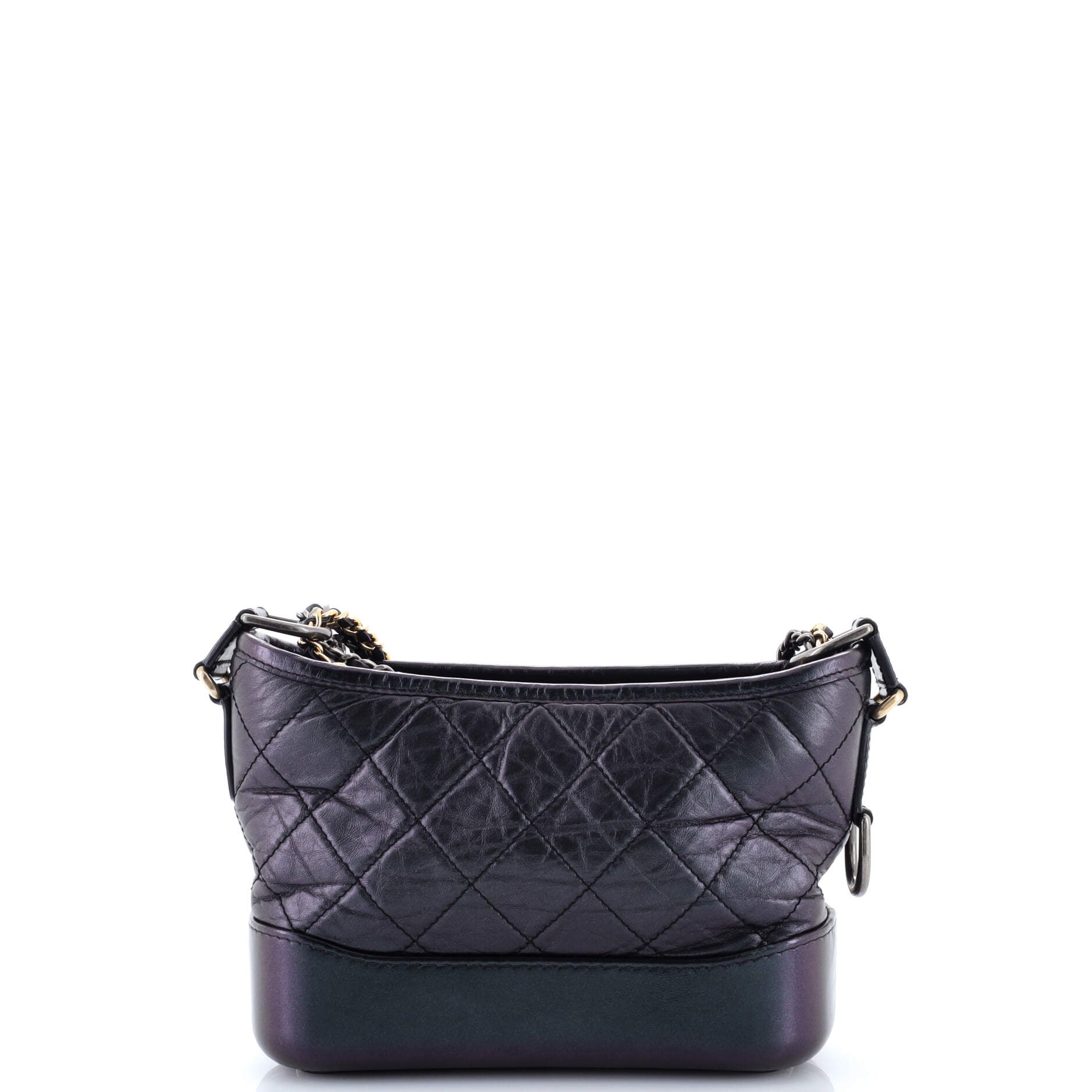 Gabrielle Hobo Quilted Aged Calfskin Small