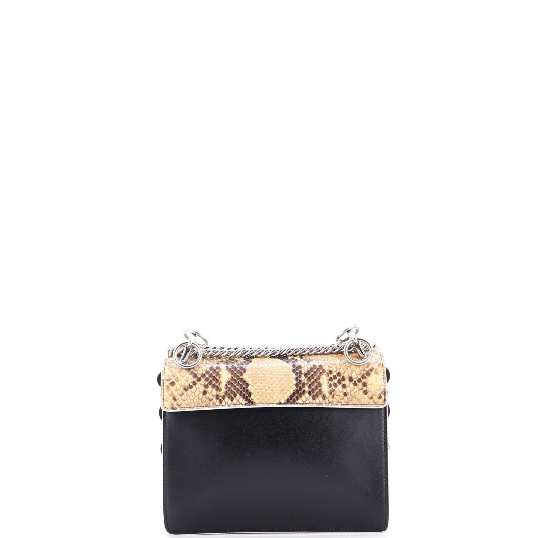 Eyelet Kan I Bag Leather and Python Small