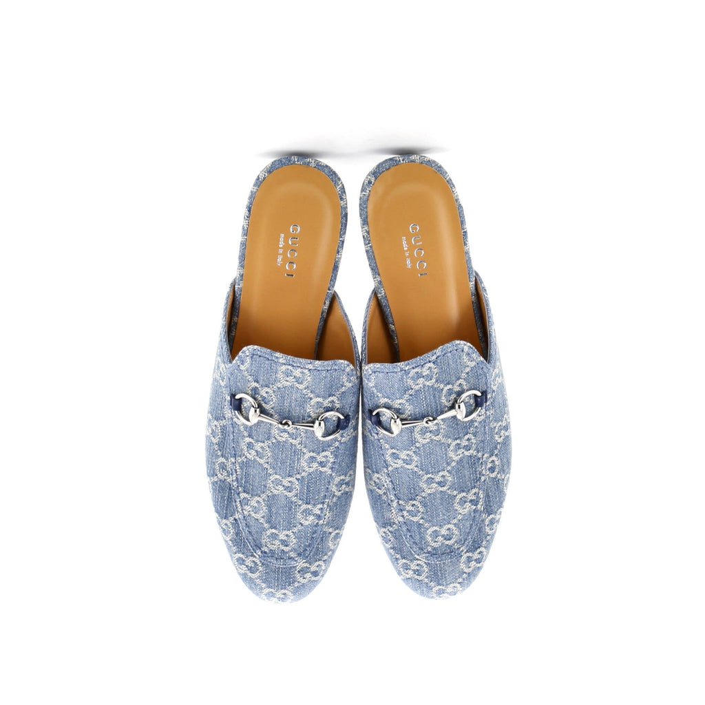 Women's Princetown Mules GG Denim