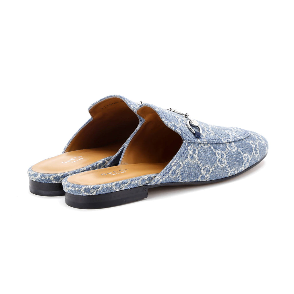 Women's Princetown Mules GG Denim