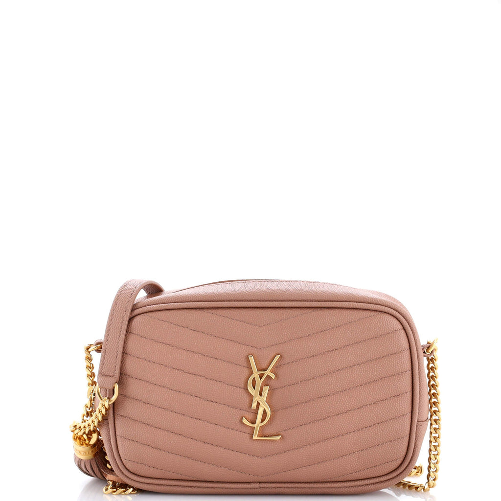 LouLou Crossbody Bag Matelasse Chevron Leather Mini