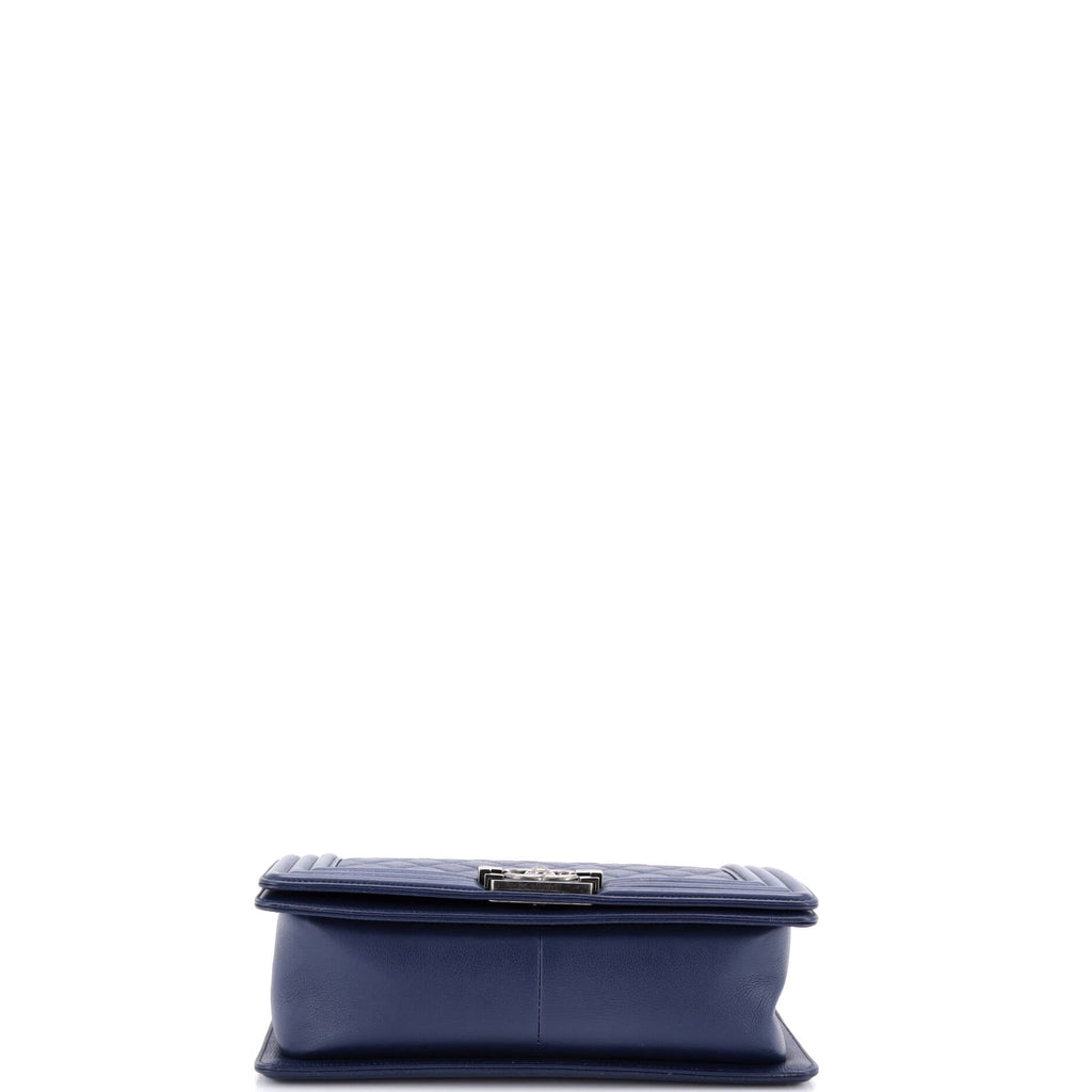 Boy Flap Bag Quilted Calfskin Old Medium