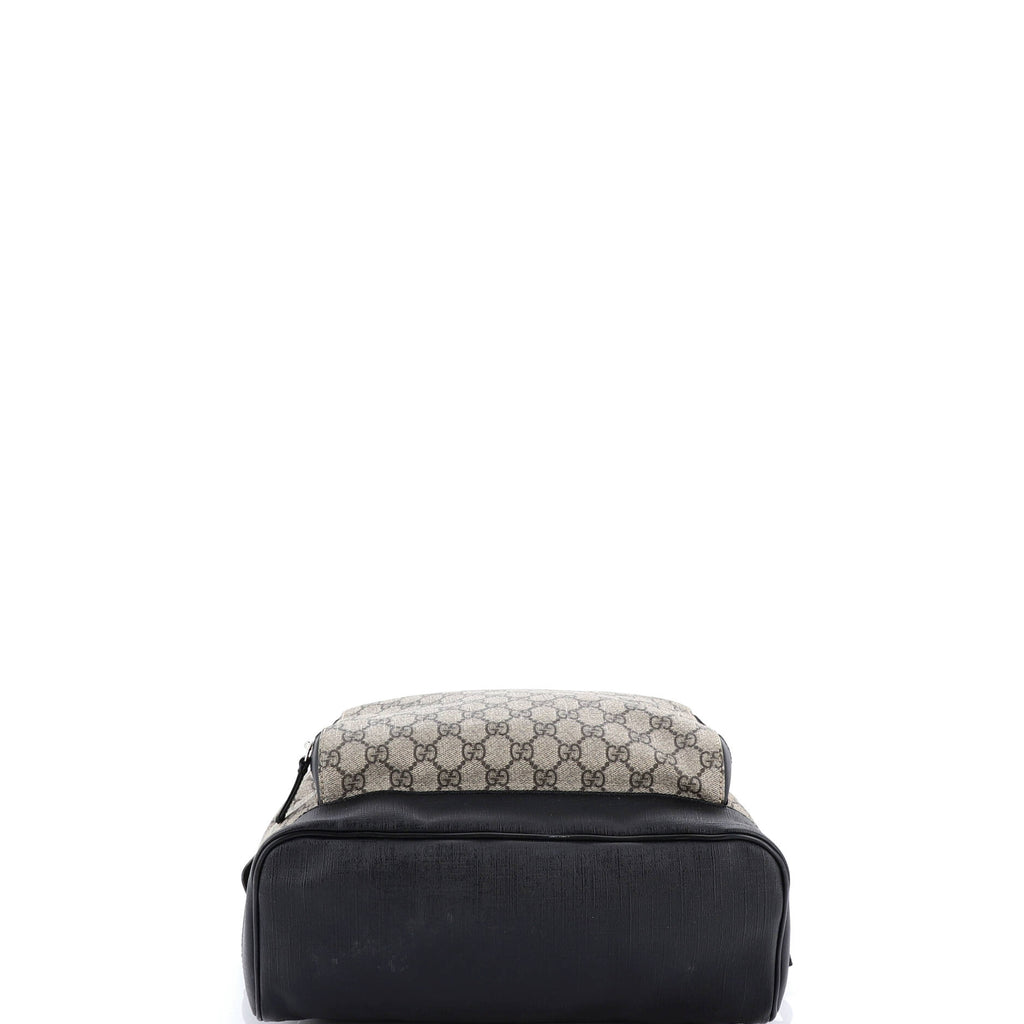 Zip Pocket Backpack GG Coated Canvas Medium