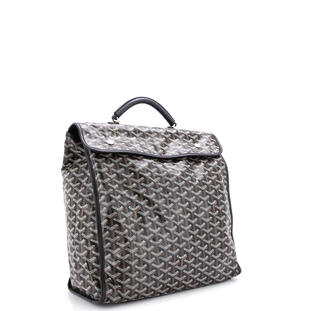 Saint Leger Briefcase Backpack Coated Canvas