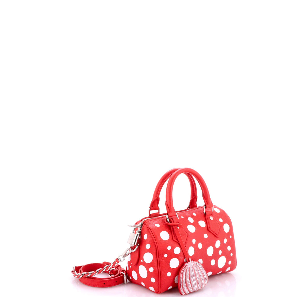 Speedy Bandouliere Bag Yayoi Kusama Infinity Dots Monogram Empreinte Giant 20