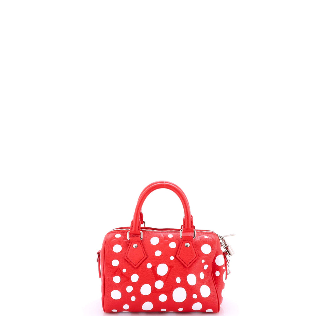 Speedy Bandouliere Bag Yayoi Kusama Infinity Dots Monogram Empreinte Giant 20