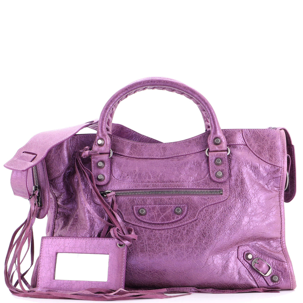 City Classic Studs Bag Leather Medium
