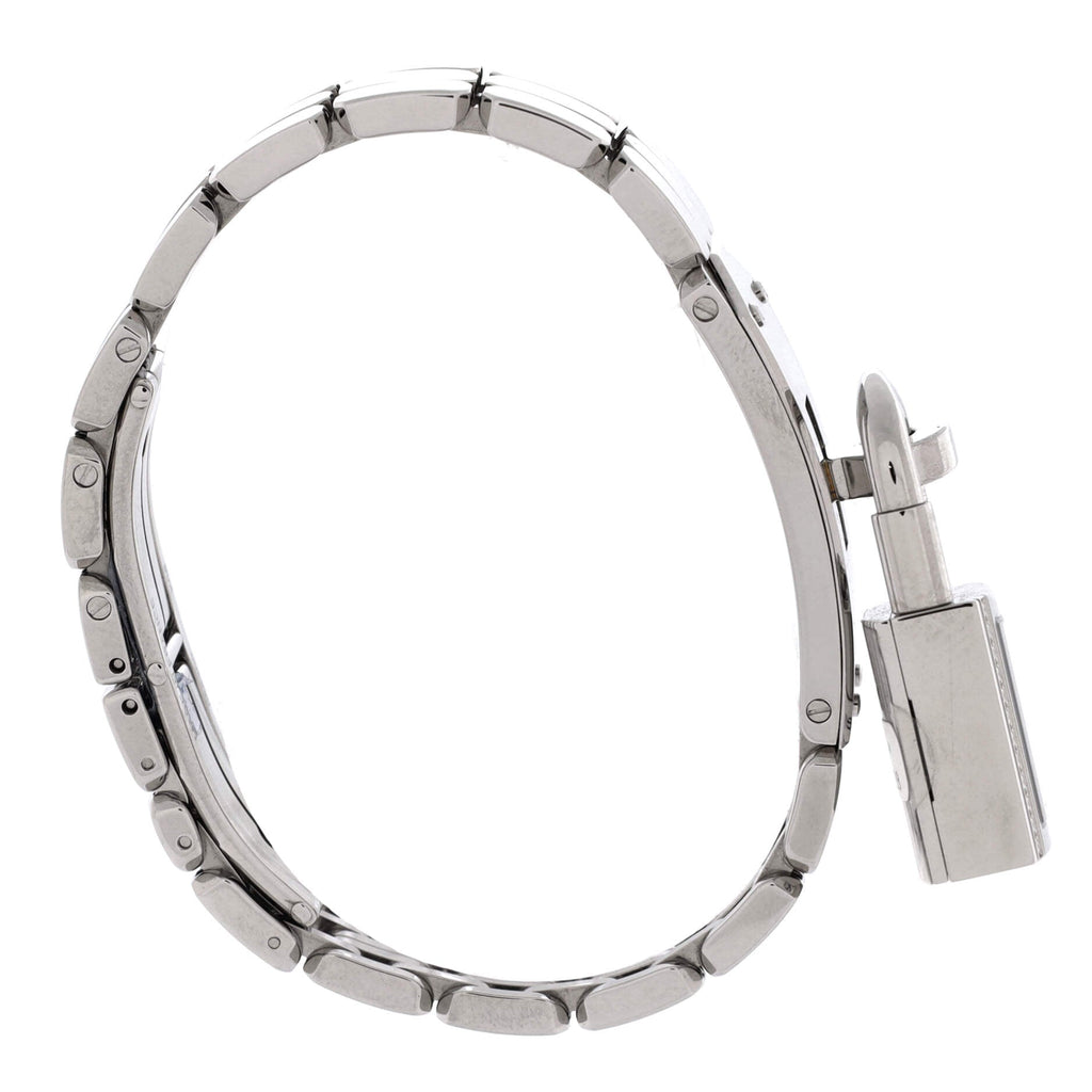 Kelly Quartz Watch Stainless Steel with Diamond Bezel 16