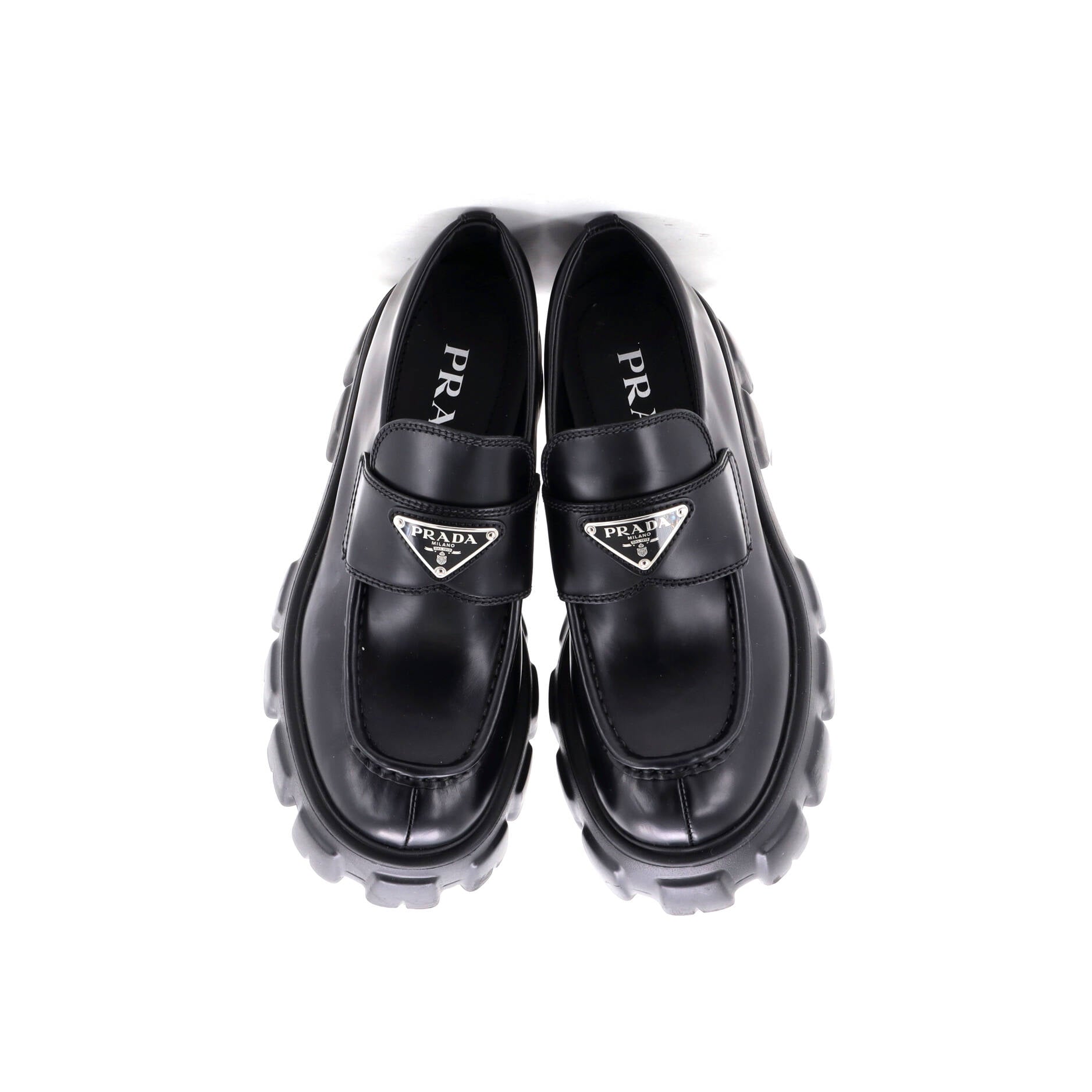 Women's Monolith Loafers Leather