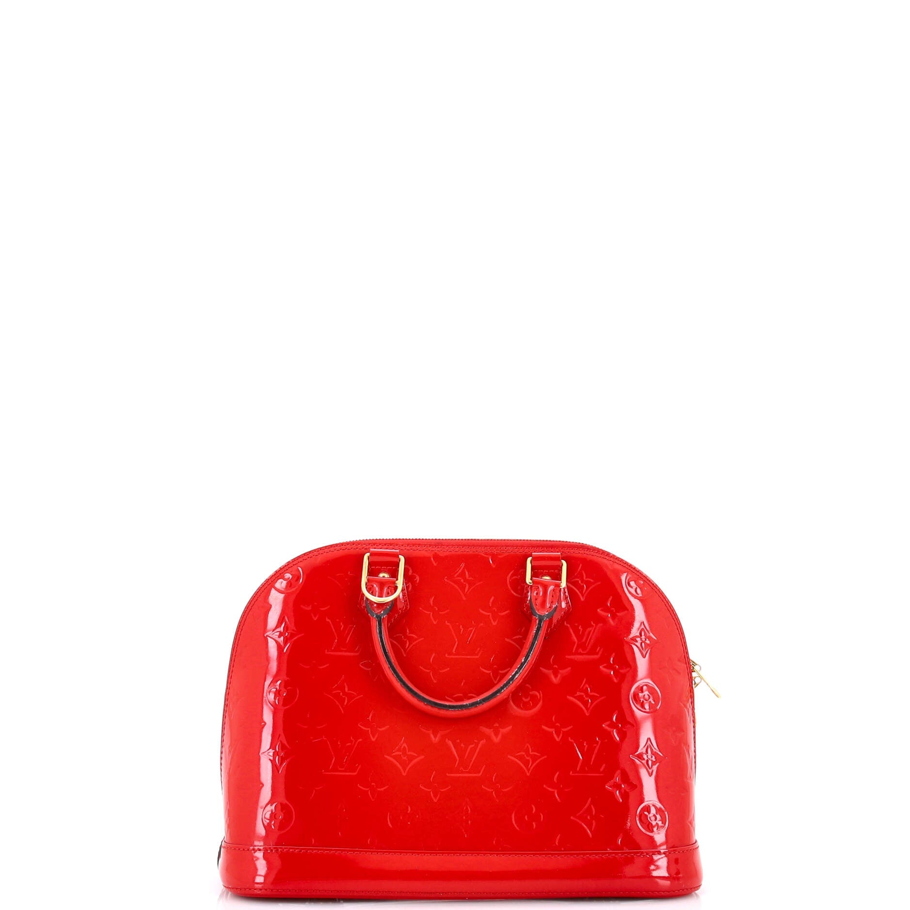 Alma Handbag Monogram Vernis PM