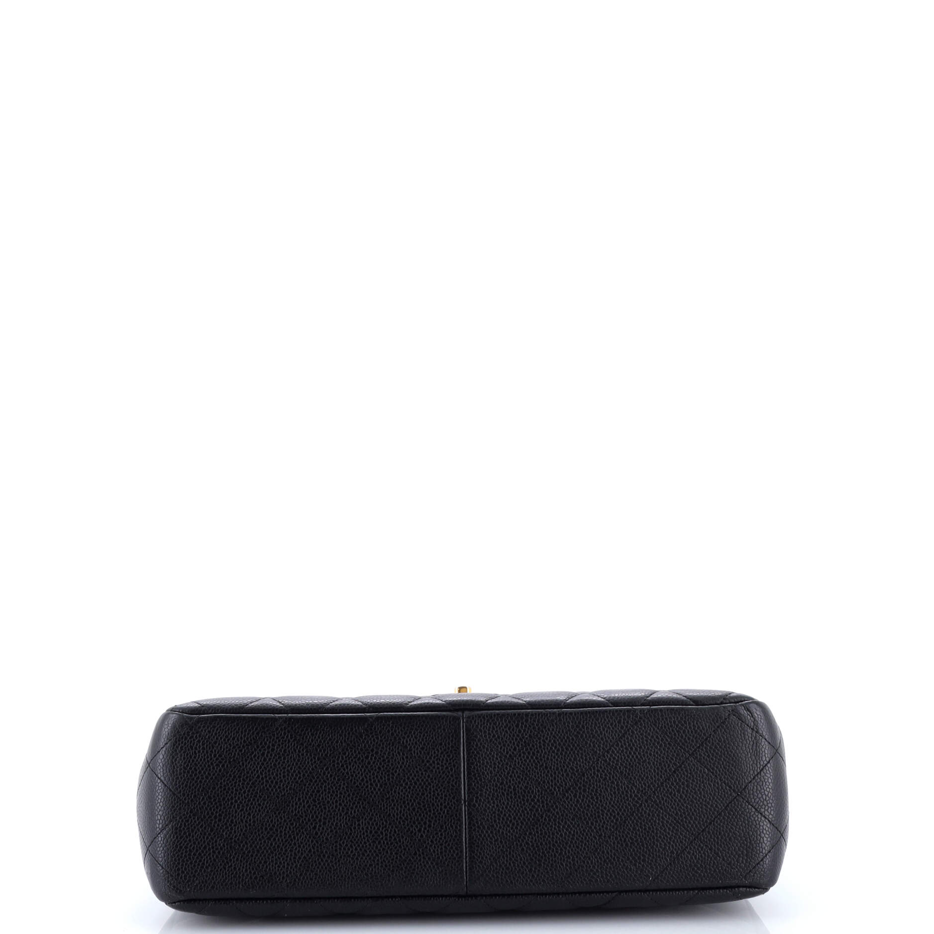 Classic Double Flap Bag Quilted Caviar Jumbo