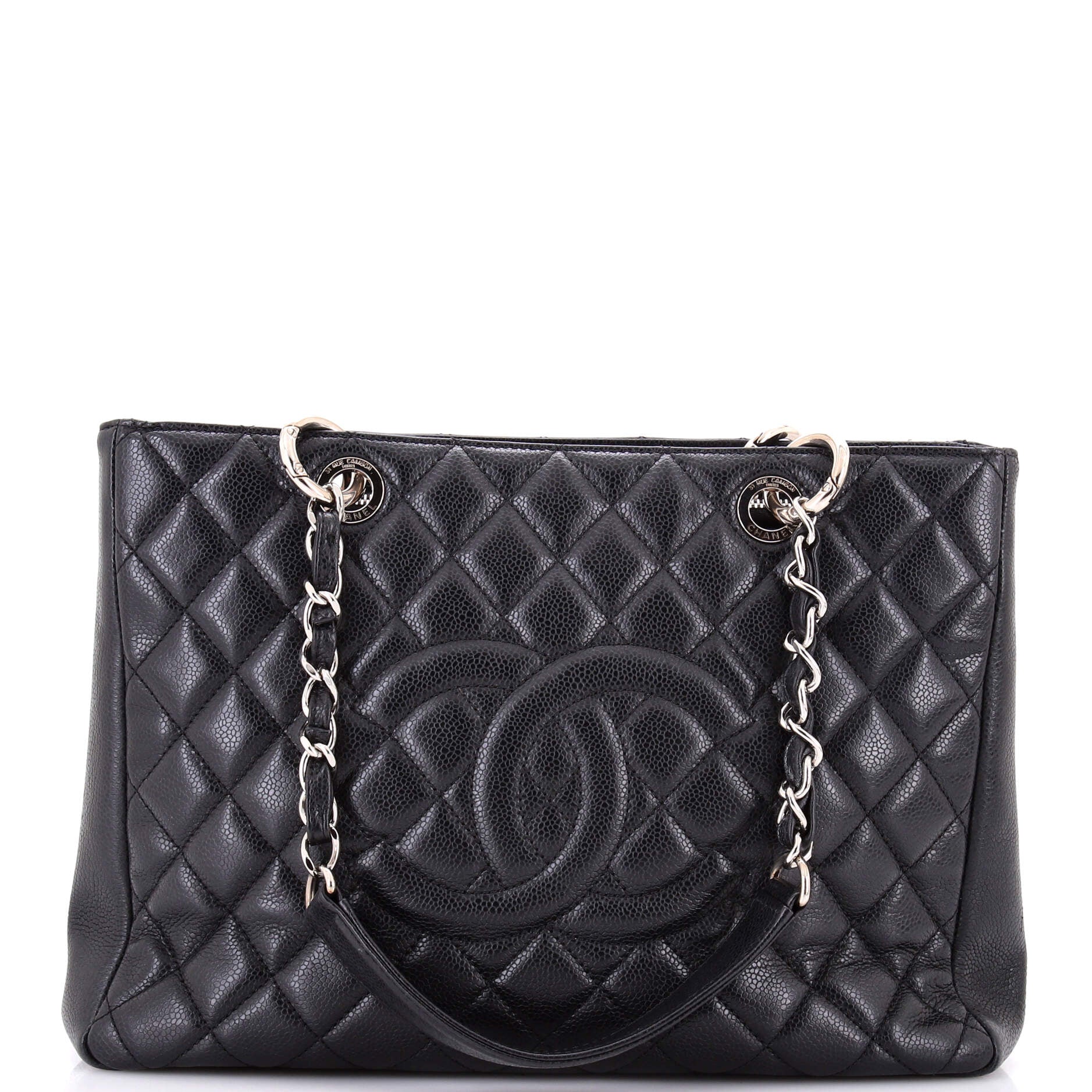 Grand Shopping Tote Quilted Calfskin