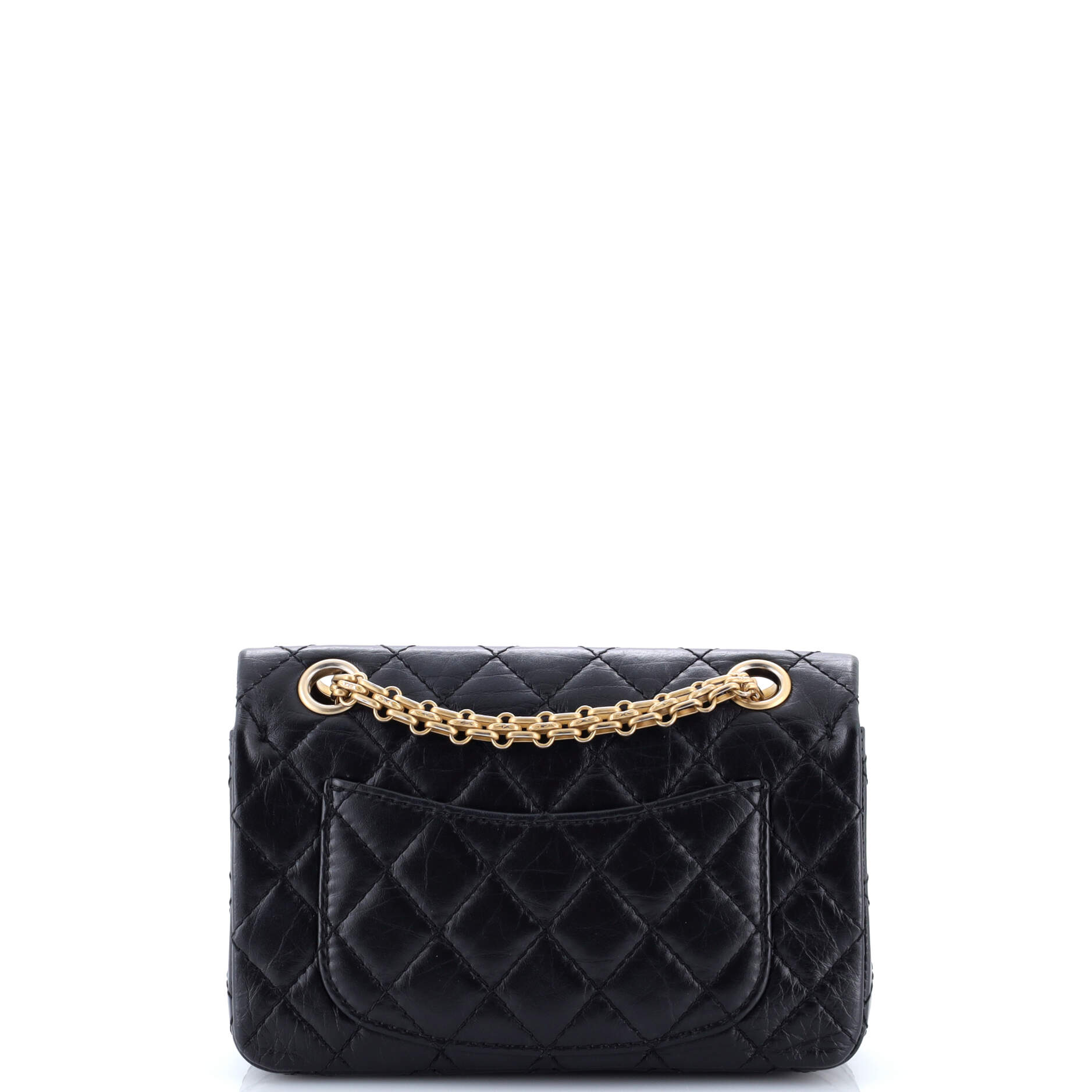 Reissue 2.55 Flap Bag Quilted Aged Calfskin 224