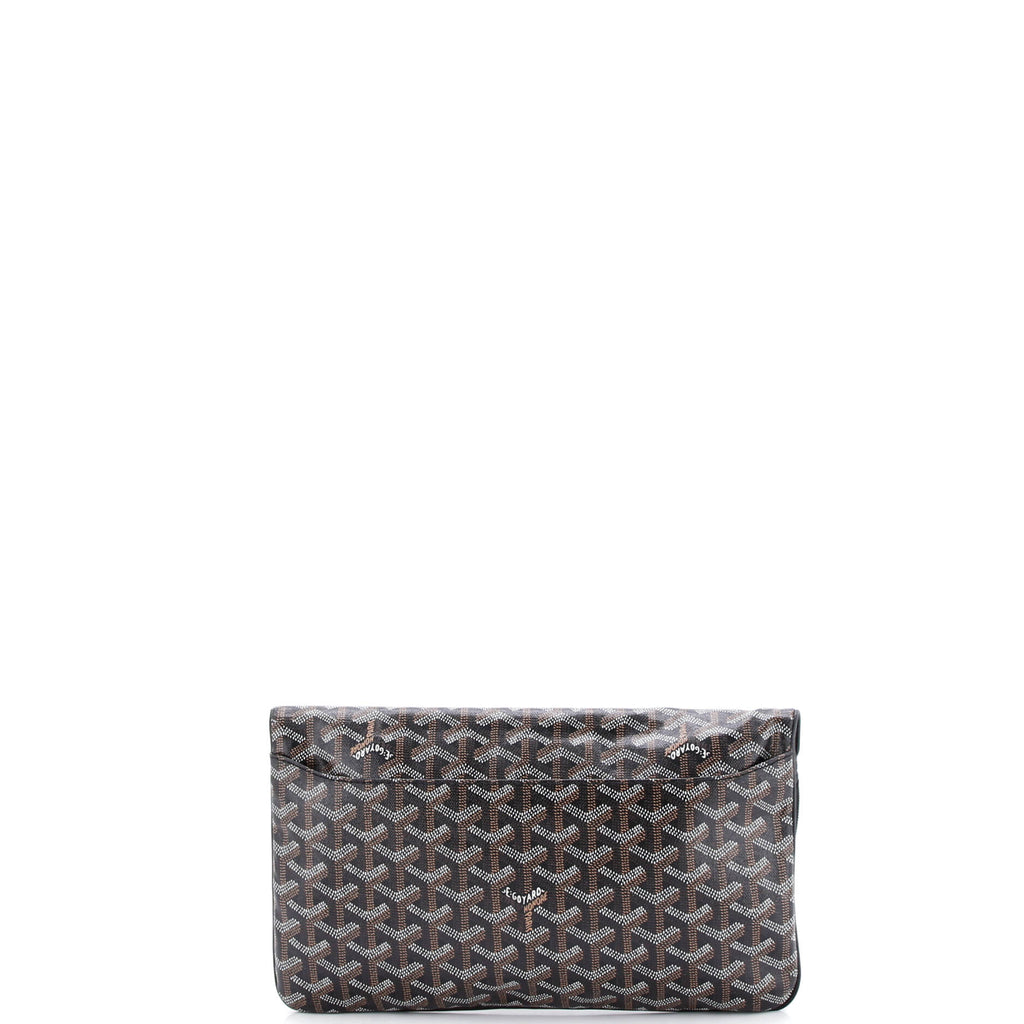 Saint Marie Clutch Coated Canvas