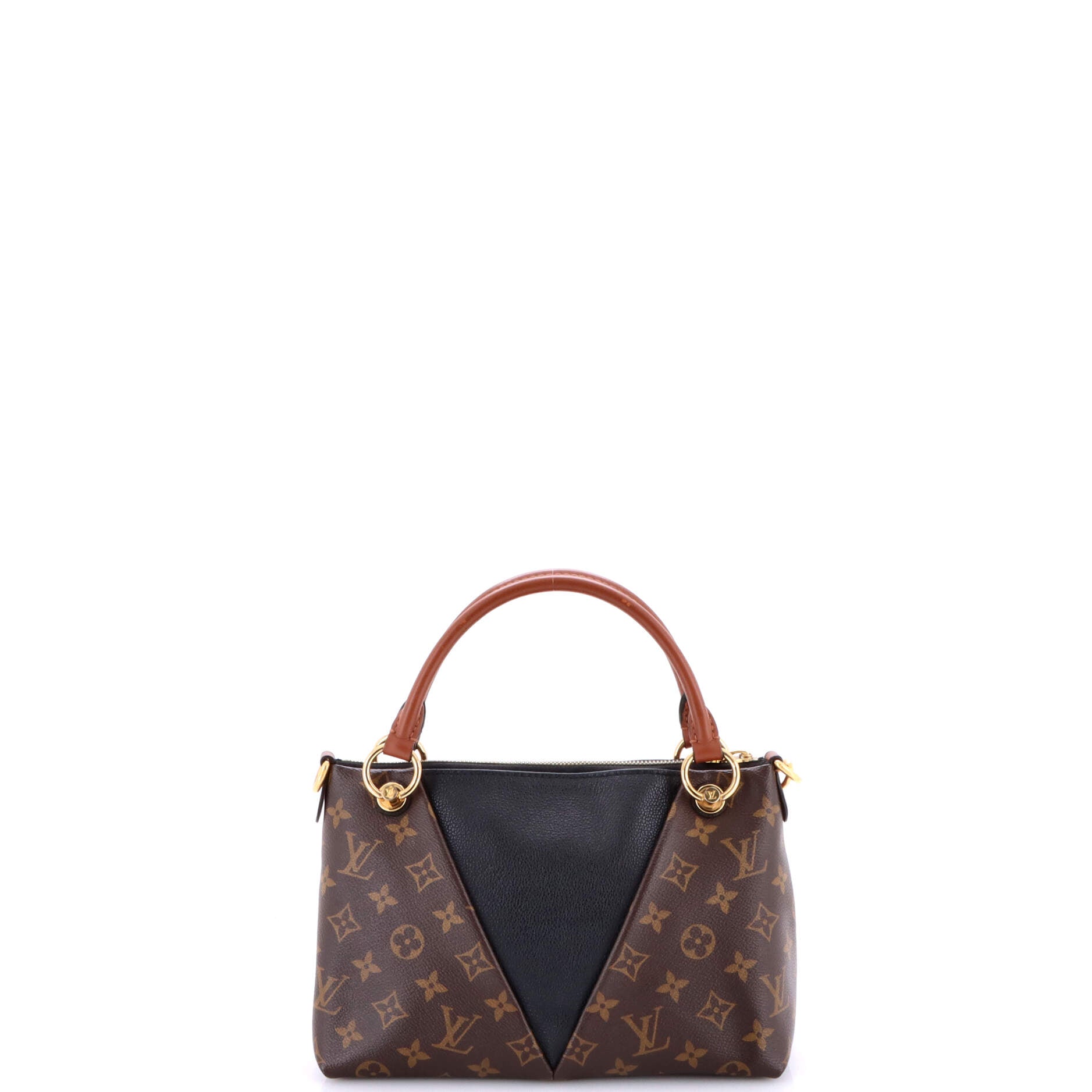 V Tote Monogram Canvas and Leather BB