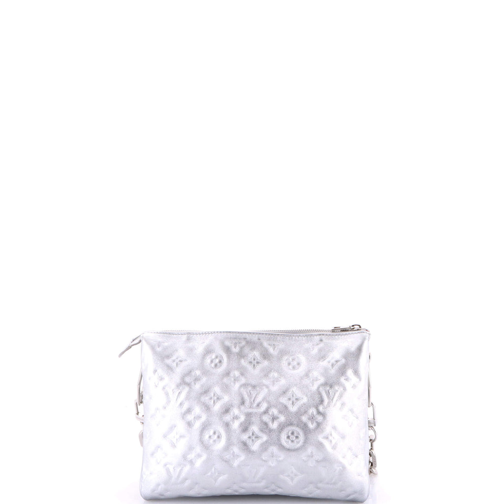Coussin Bag Monogram Embossed Lambskin PM