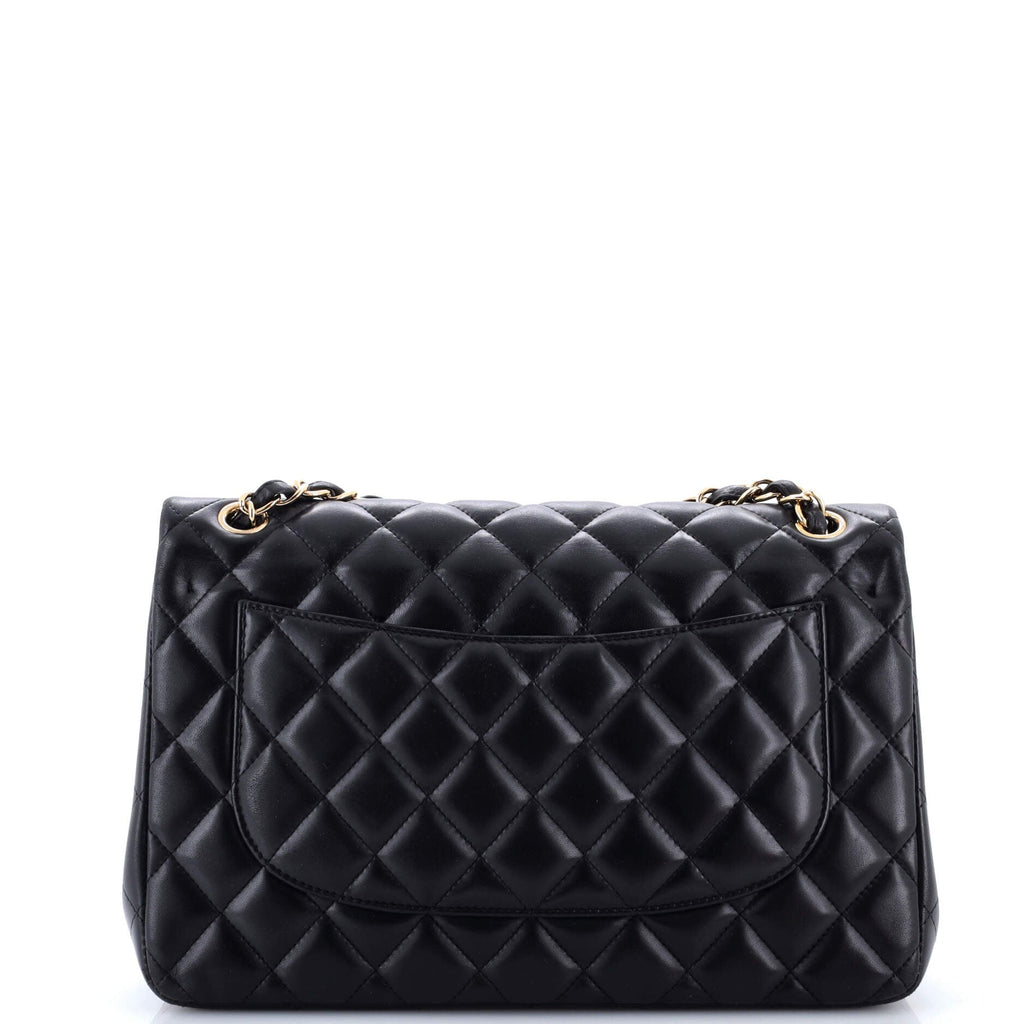 Classic Double Flap Bag Quilted Lambskin Jumbo