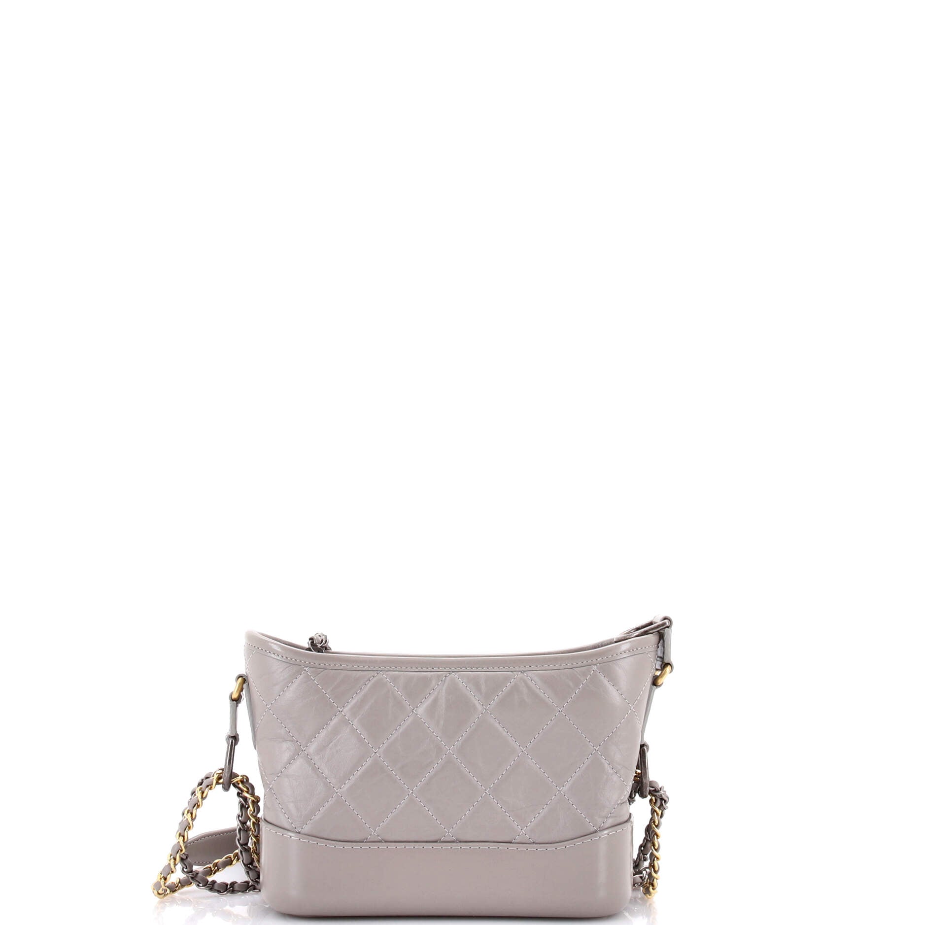 Gabrielle Hobo Quilted Aged Calfskin Small