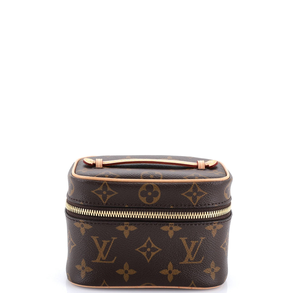 Nice Vanity Case Monogram Canvas Nano