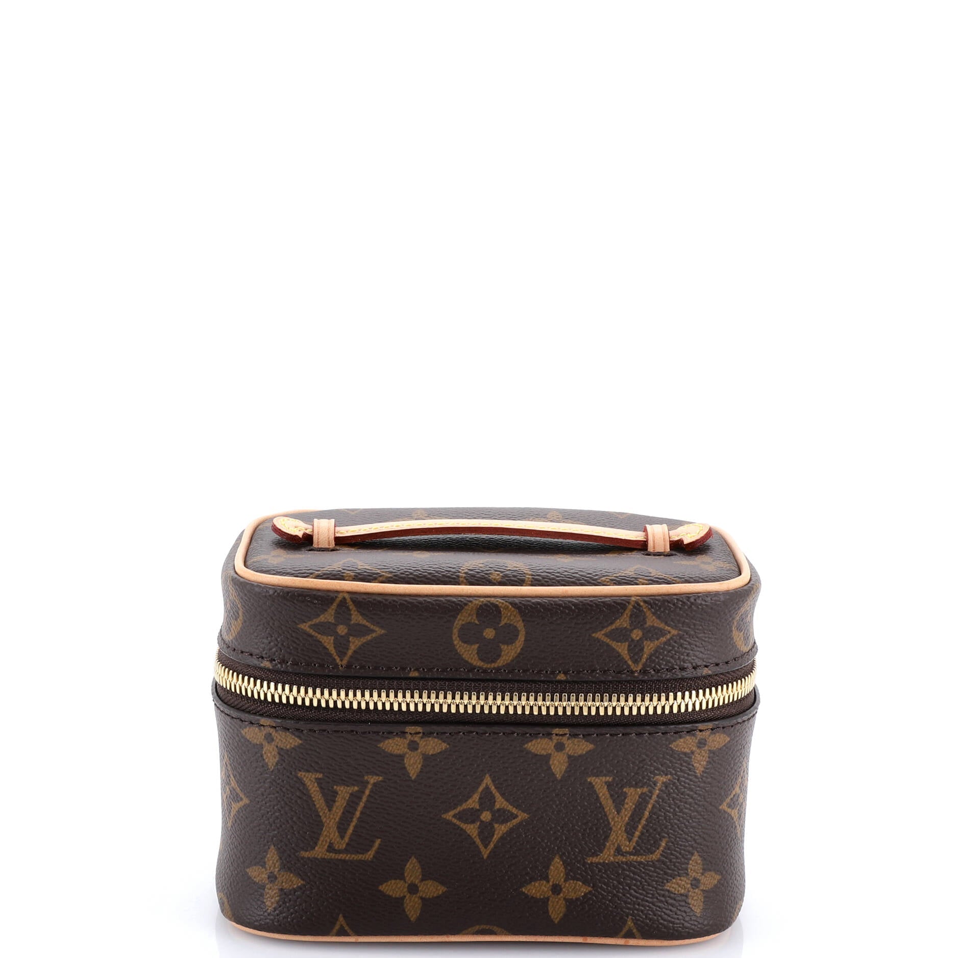 Nice Vanity Case Monogram Canvas Nano