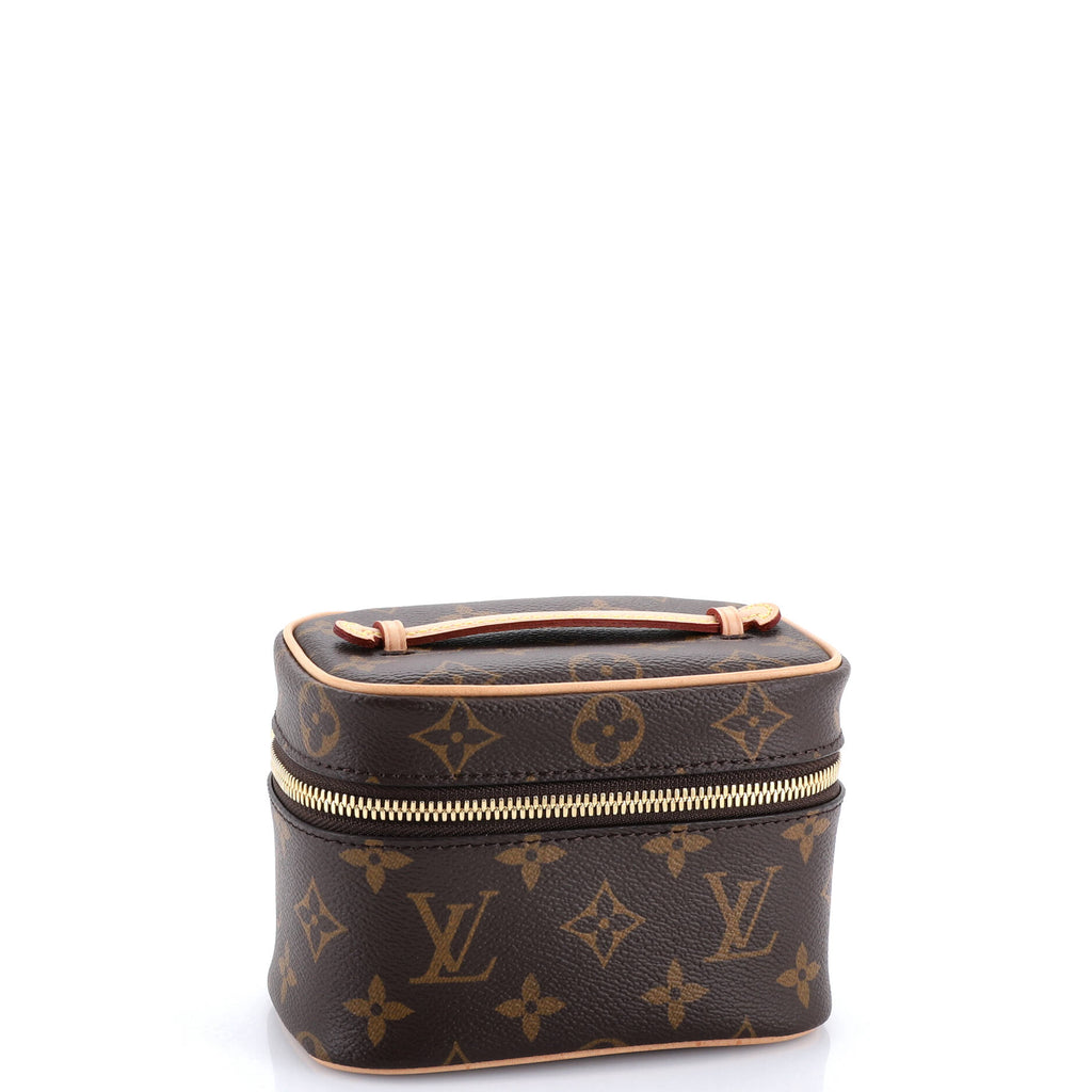 Nice Vanity Case Monogram Canvas Nano