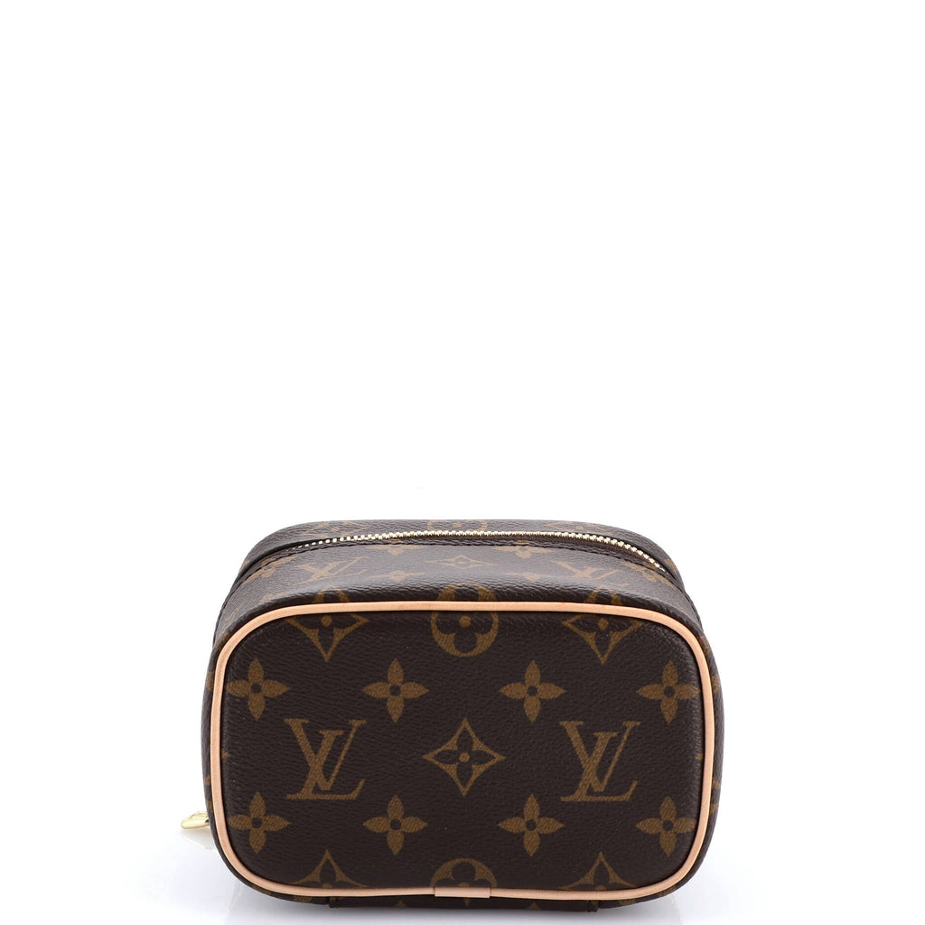 Nice Vanity Case Monogram Canvas Nano