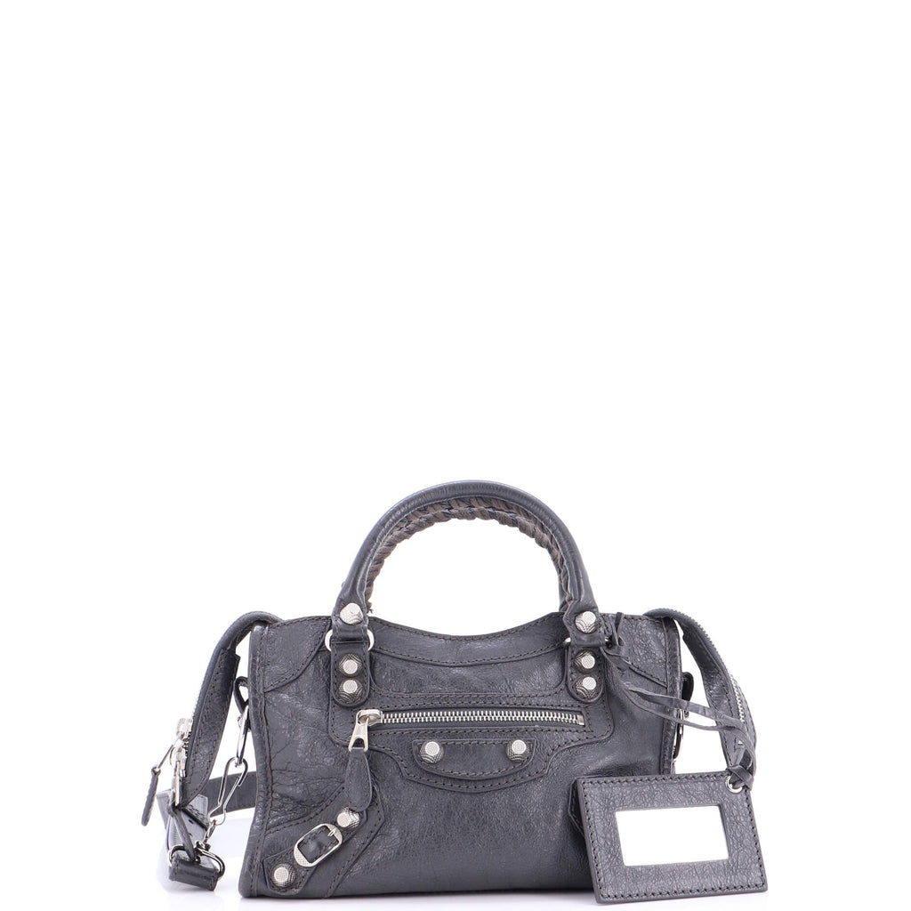 City Classic Studs Bag Leather Mini