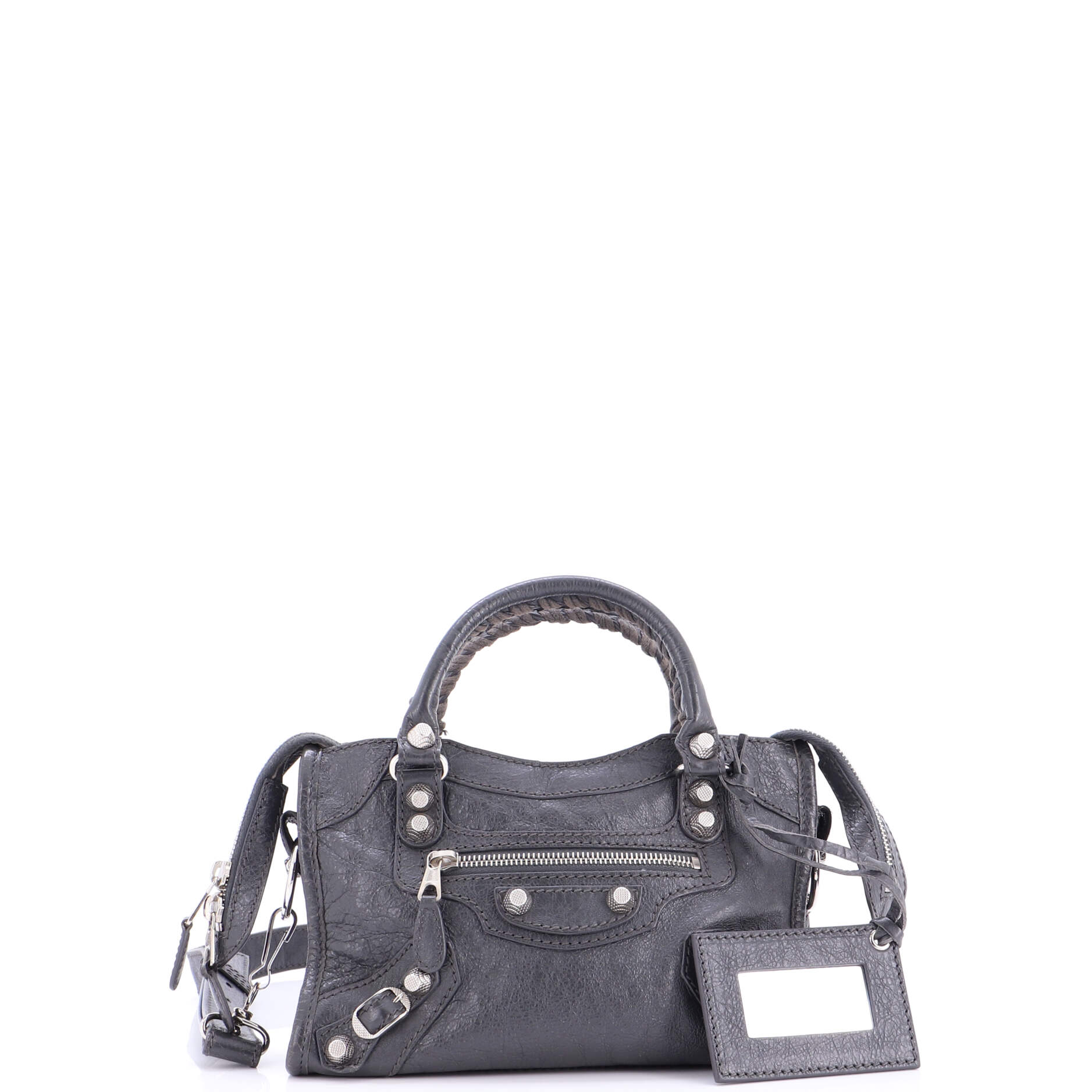 City Classic Studs Bag Leather Mini