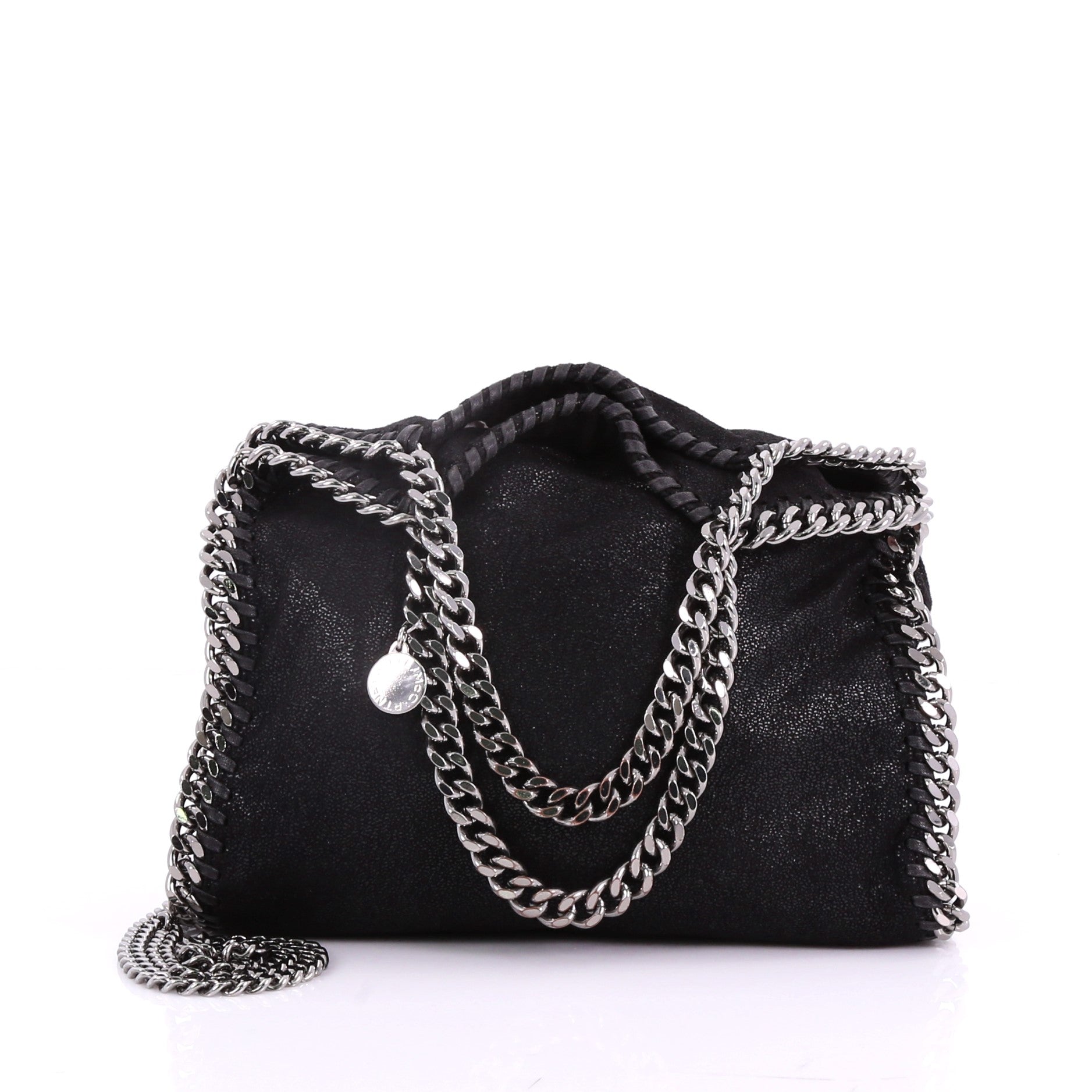 Falabella Fold Over Crossbody Bag Shaggy Deer Mini