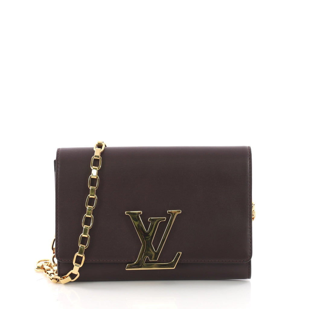 Chain Louise Clutch Leather GM