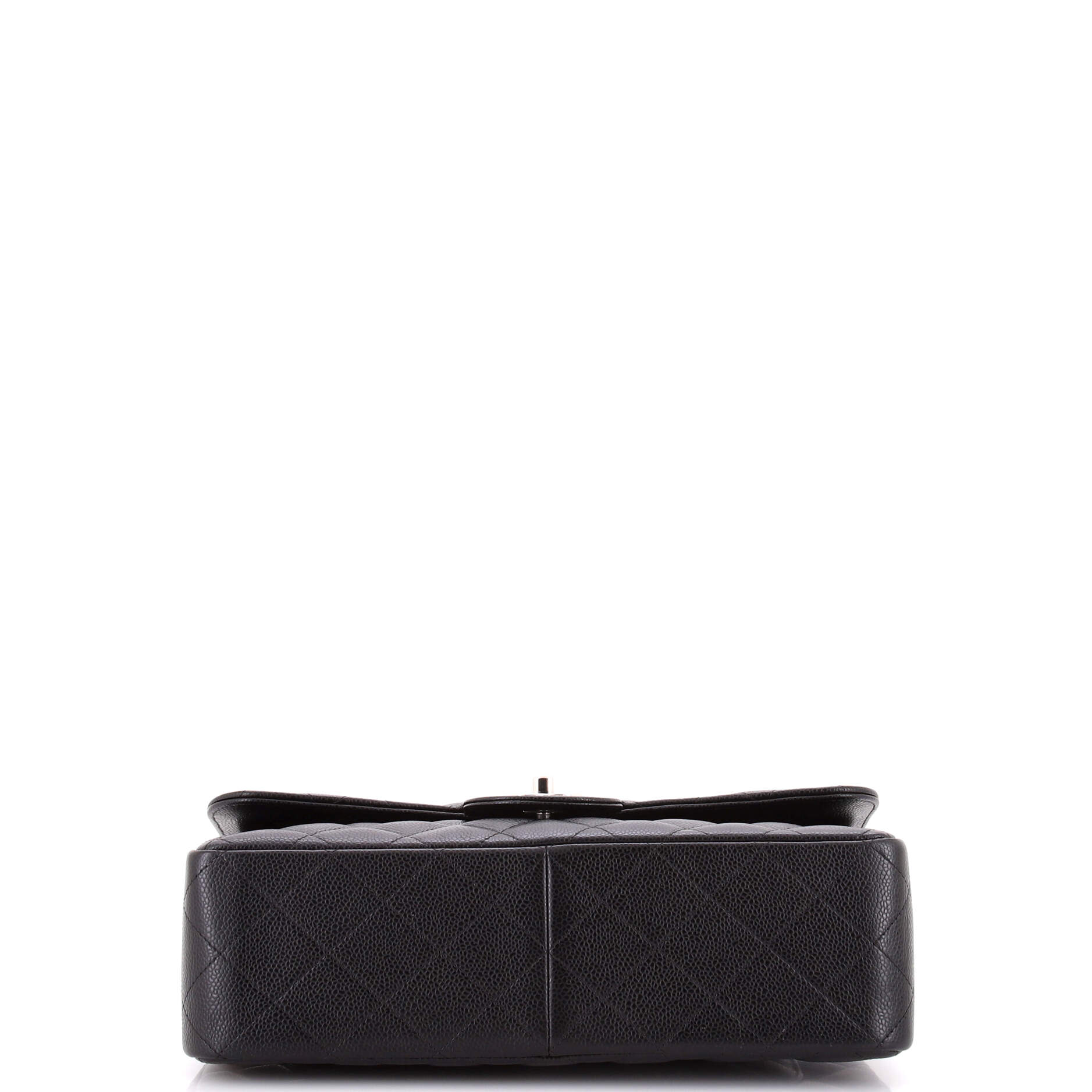 Classic Double Flap Bag Quilted Caviar Jumbo