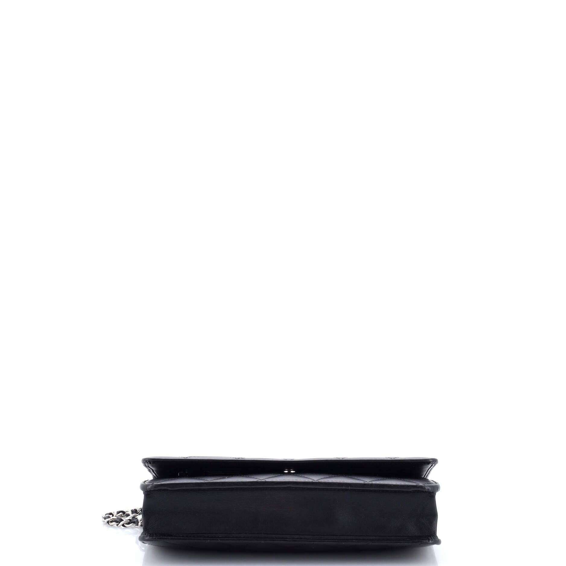 Cambon Wallet on Chain Quilted Leather