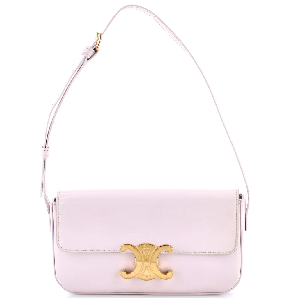 Triomphe East-West Shoulder Bag Smooth Calfskin