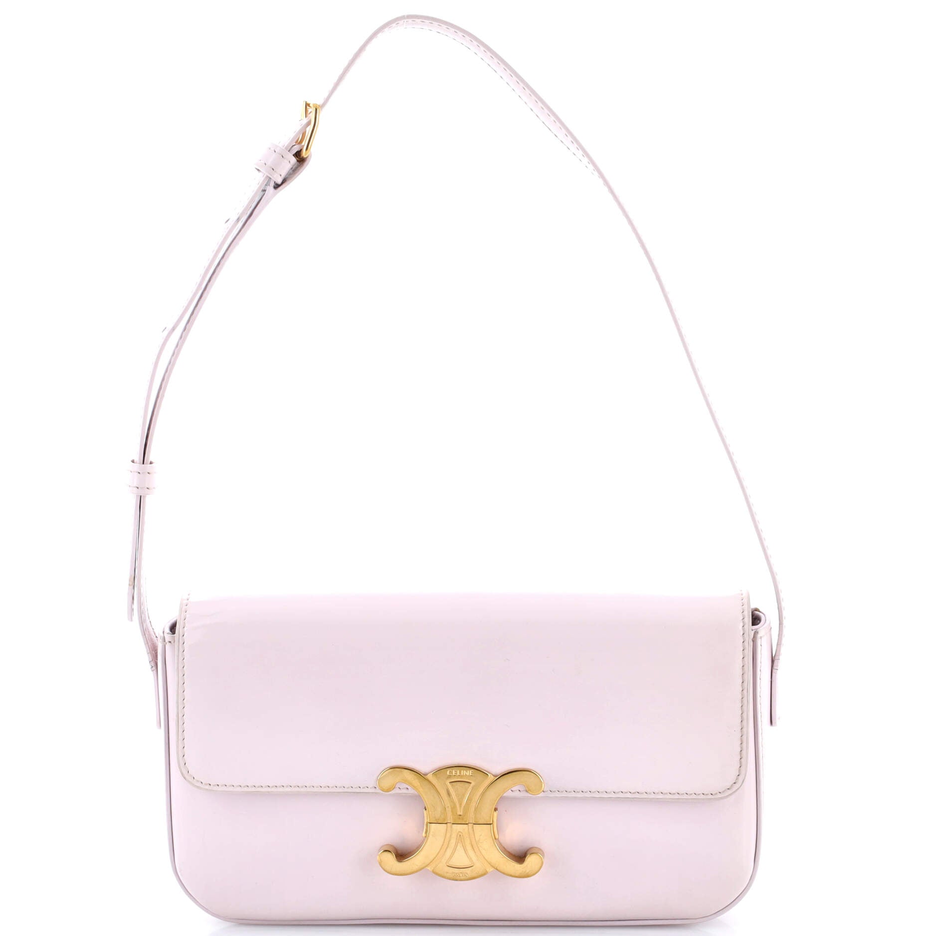 Triomphe East-West Shoulder Bag Smooth Calfskin