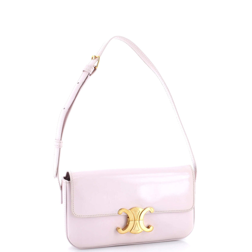 Triomphe East-West Shoulder Bag Smooth Calfskin