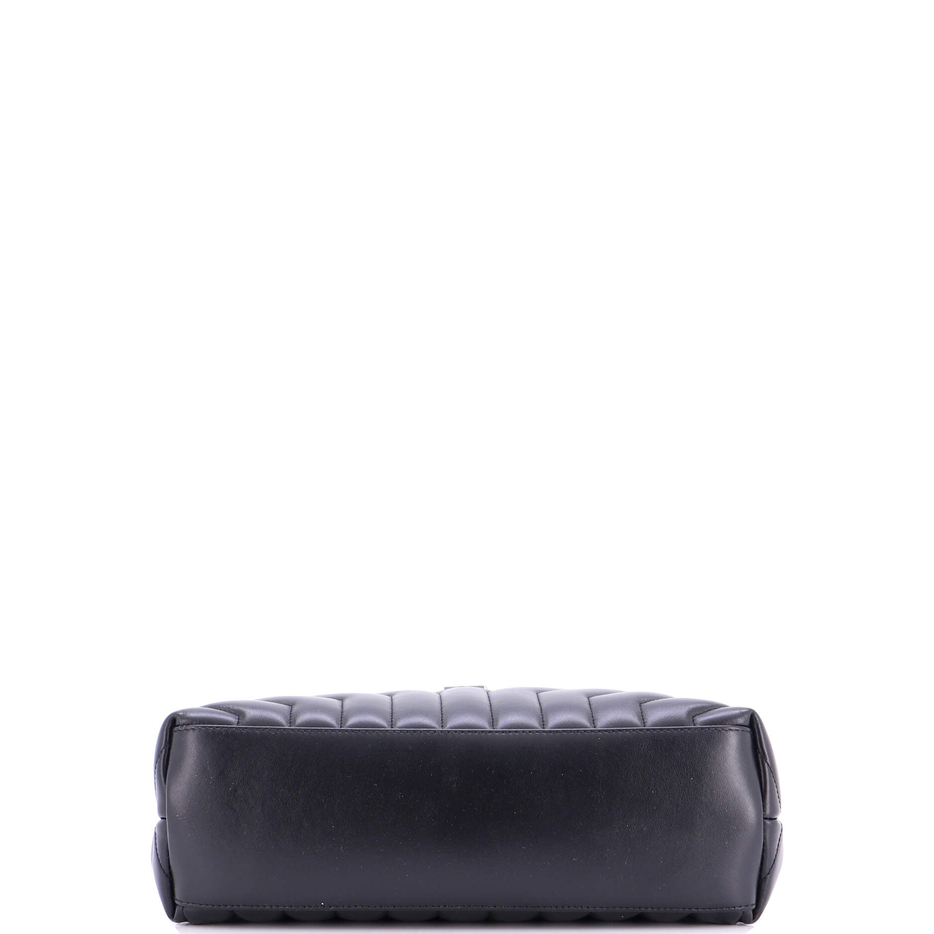 Loulou Shoulder Bag Matelasse Chevron Leather Medium