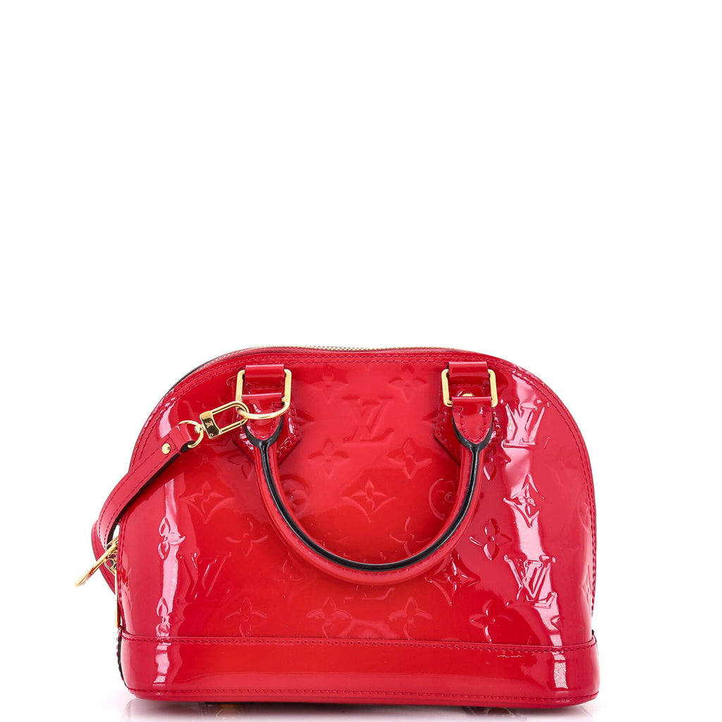 Alma Handbag Monogram Vernis BB