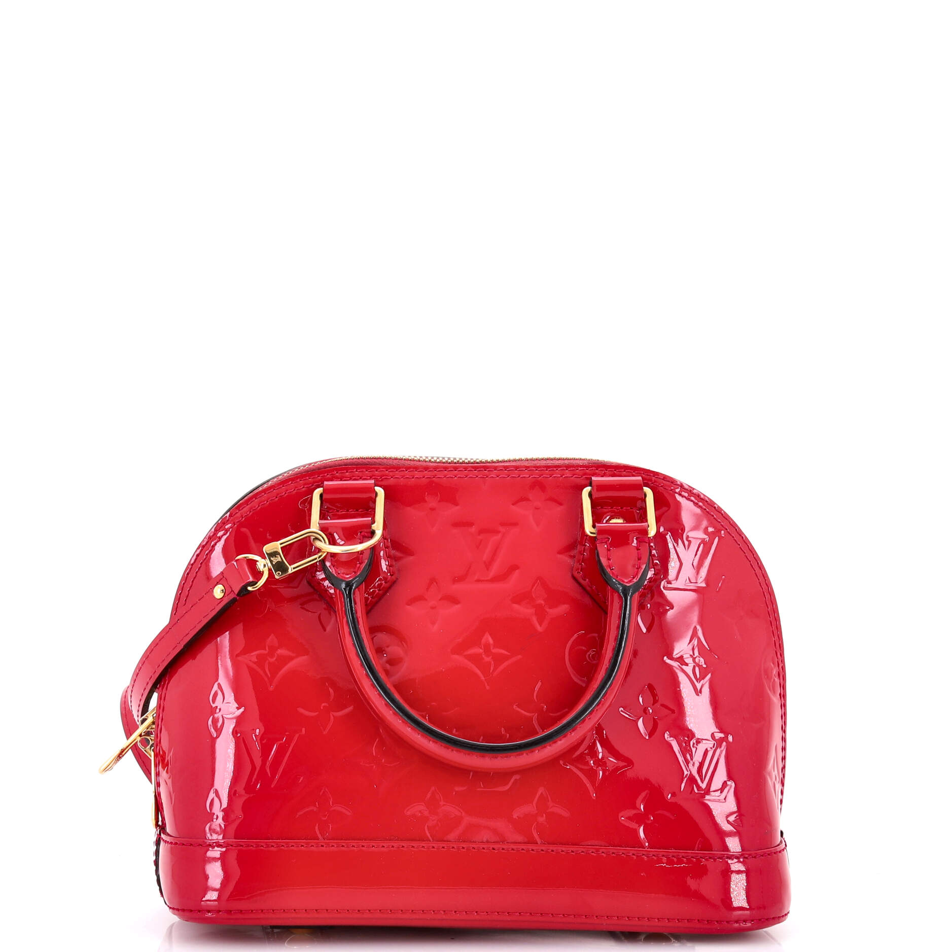 Alma Handbag Monogram Vernis BB