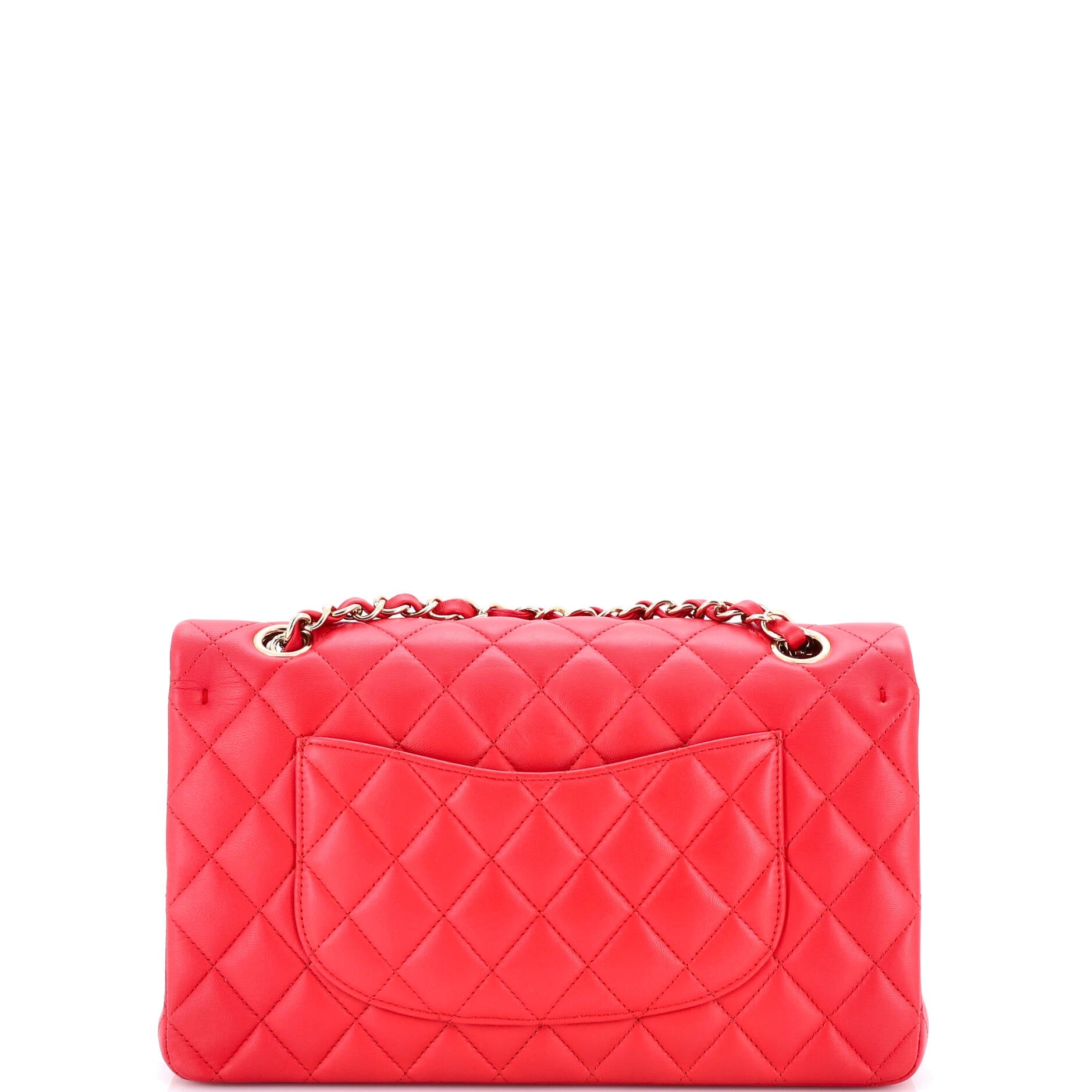 Classic Double Flap Bag Quilted Lambskin Medium