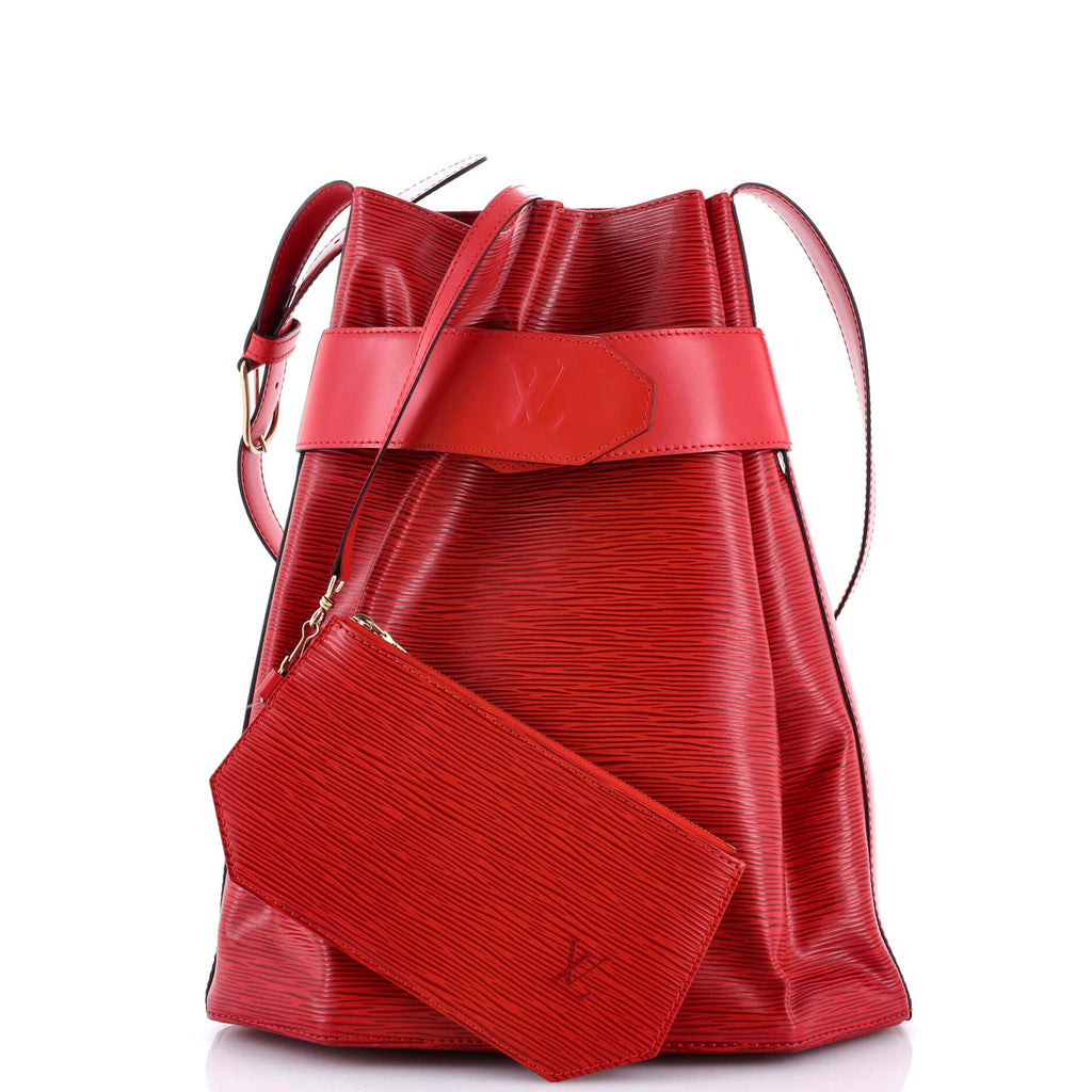 Vintage Sac d'Epaule Handbag Epi Leather GM