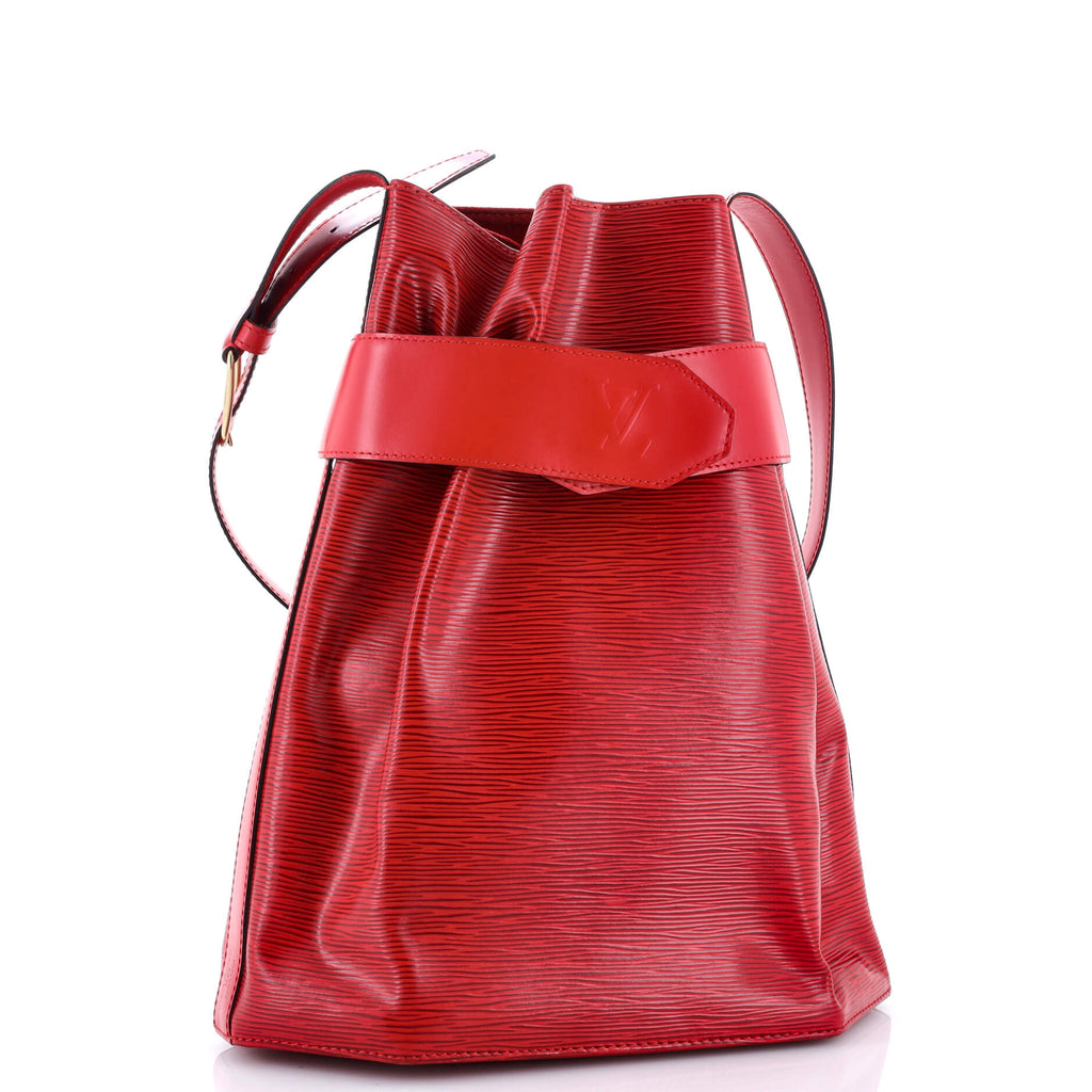 Vintage Sac d'Epaule Handbag Epi Leather GM