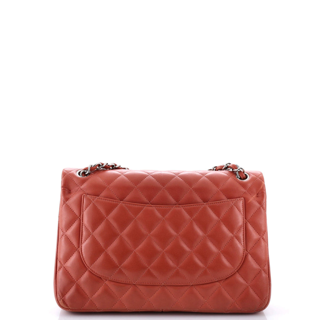 Classic Double Flap Bag Quilted Lambskin Jumbo